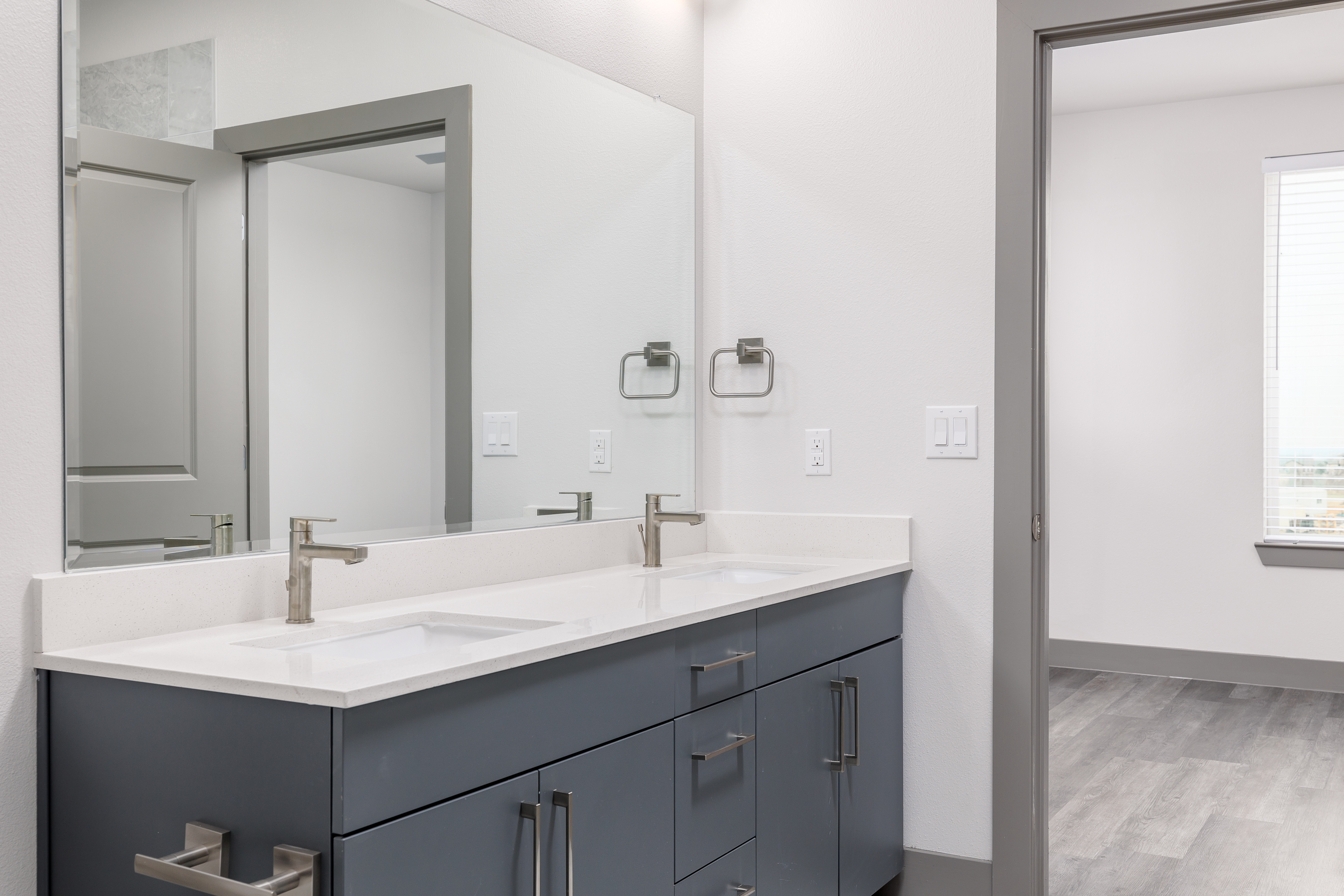 Bathroom at MAA Windmill Hill Luxury Apartments in Austin, TX