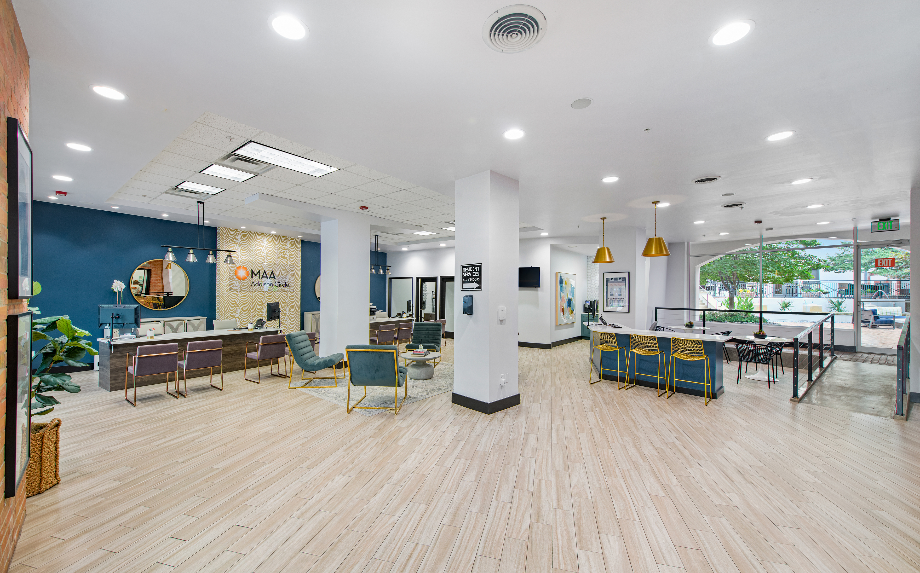 Leasing Center at MAA Addison Circle in Dallas, TX