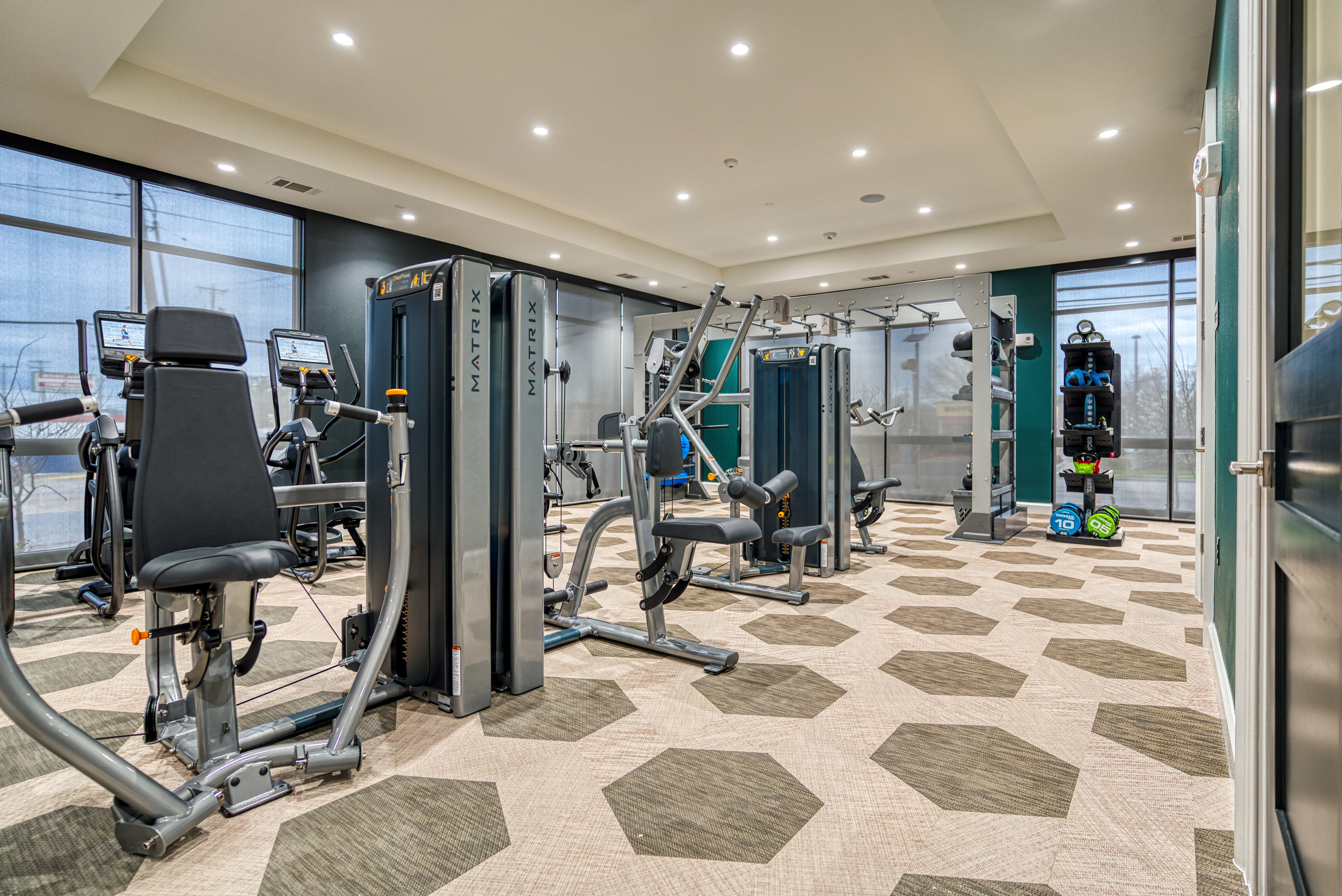 Fitness at MAA Cathedral Arts luxury apartment homes in Dallas, TX
