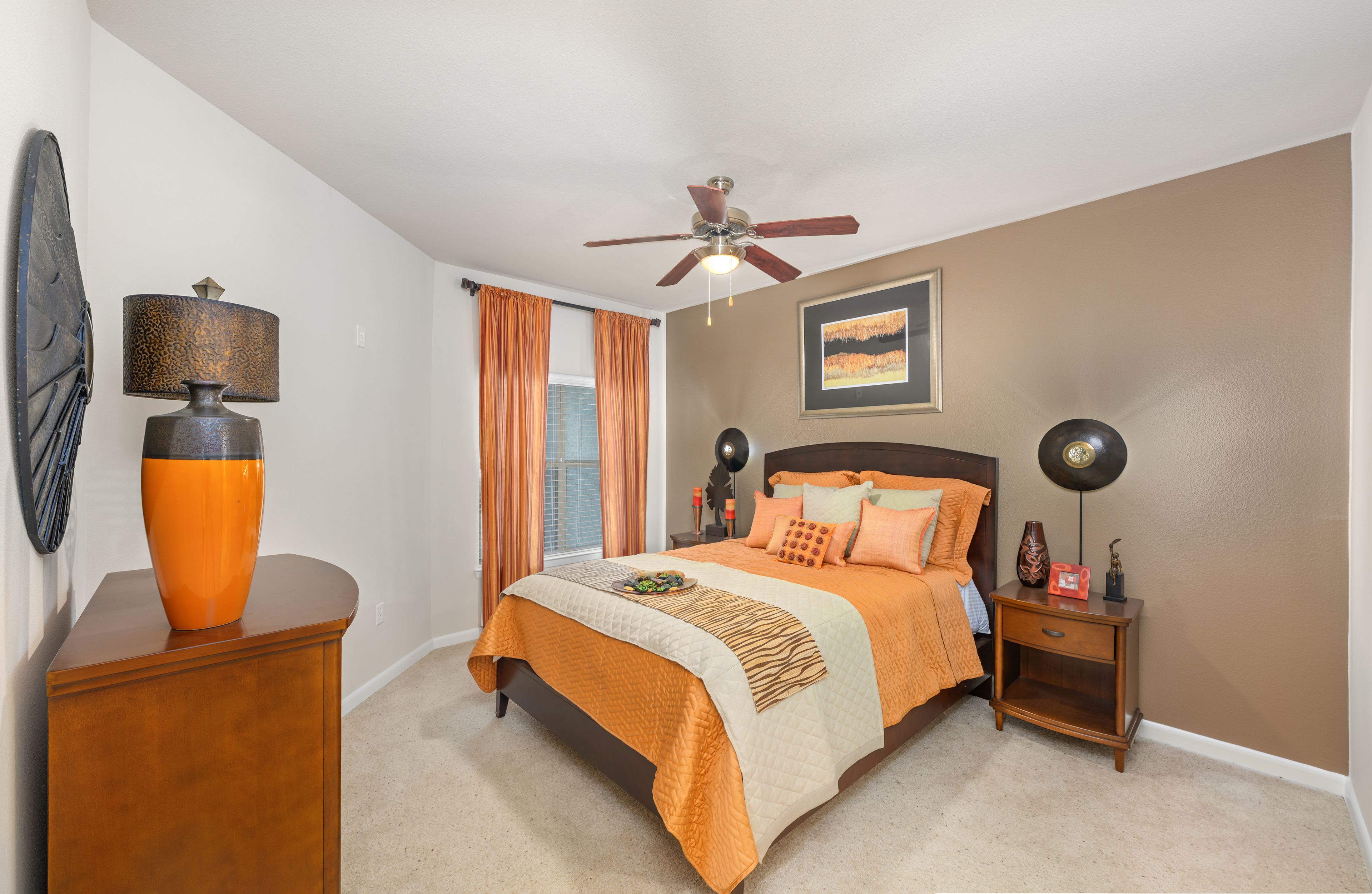 Bedroom at MAA Eastside luxury apartment homes in Dallas, TX
