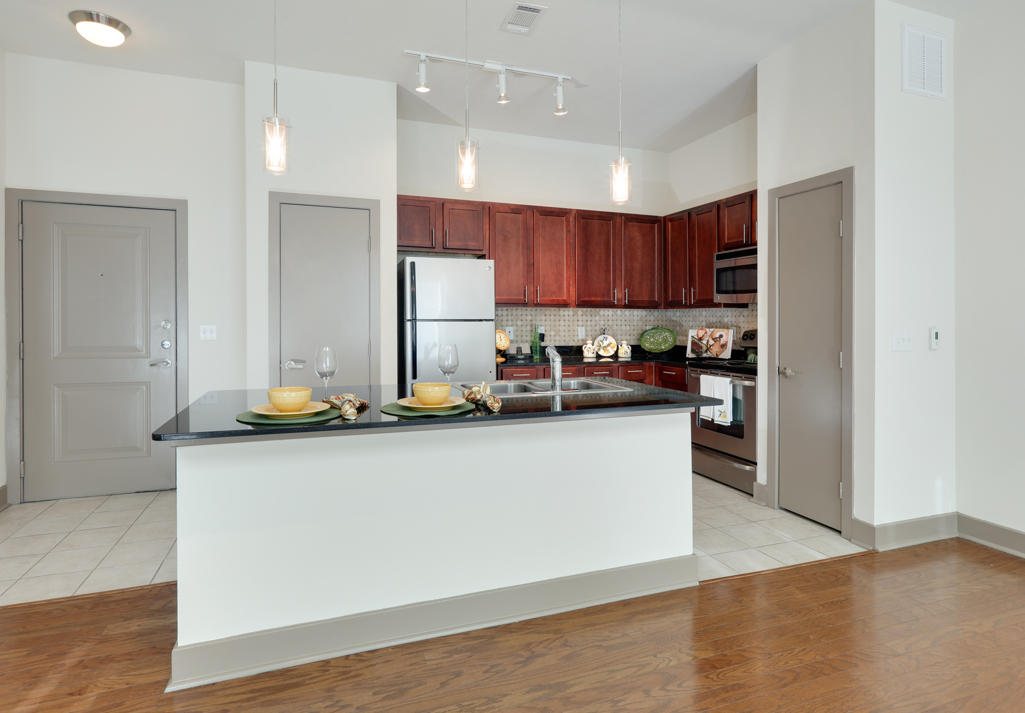Kitchen at MAA Eastside luxury apartment homes in Richardson, TX