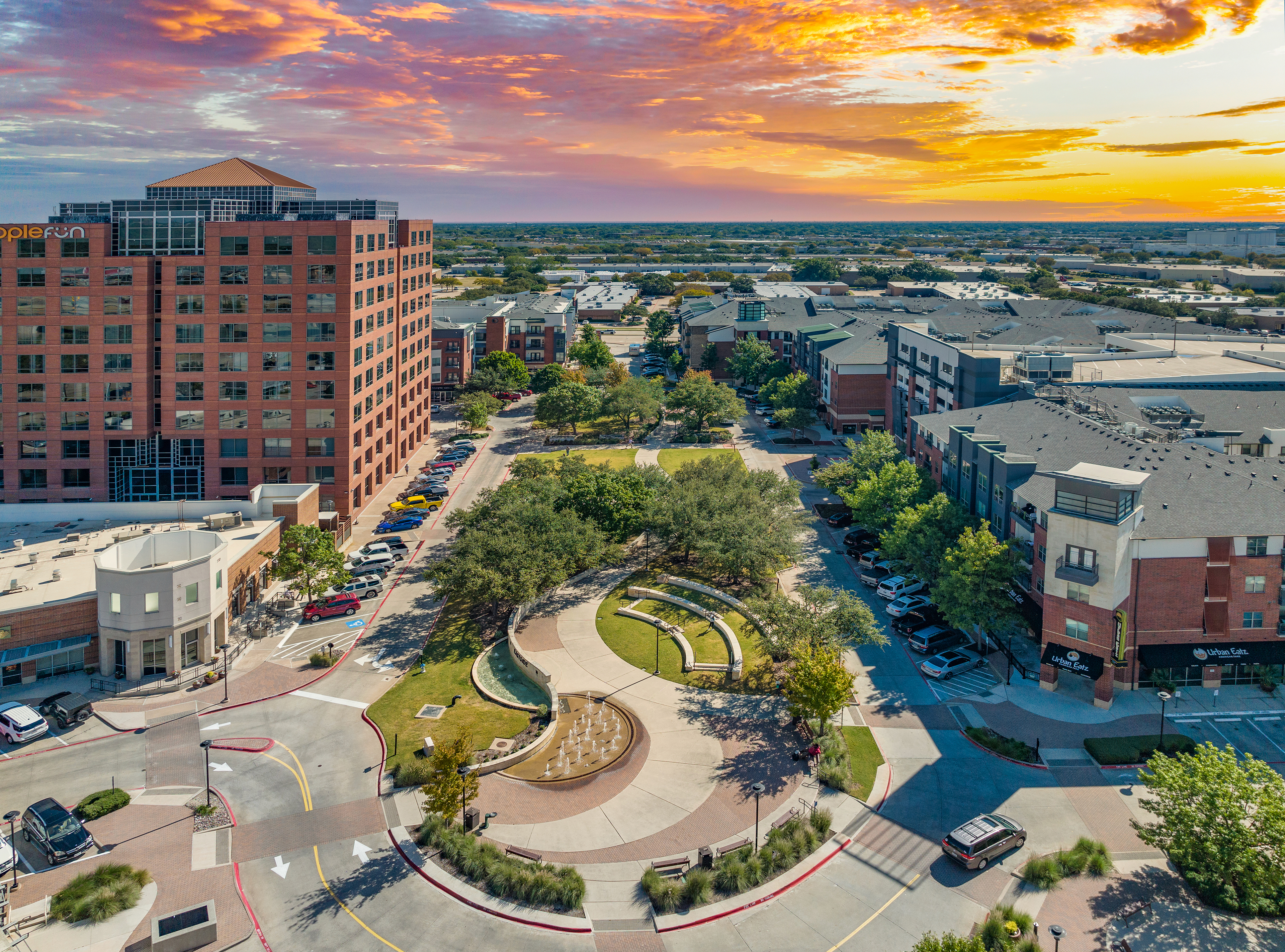 Aerial Property at MAA Eastside in Dallas, TX