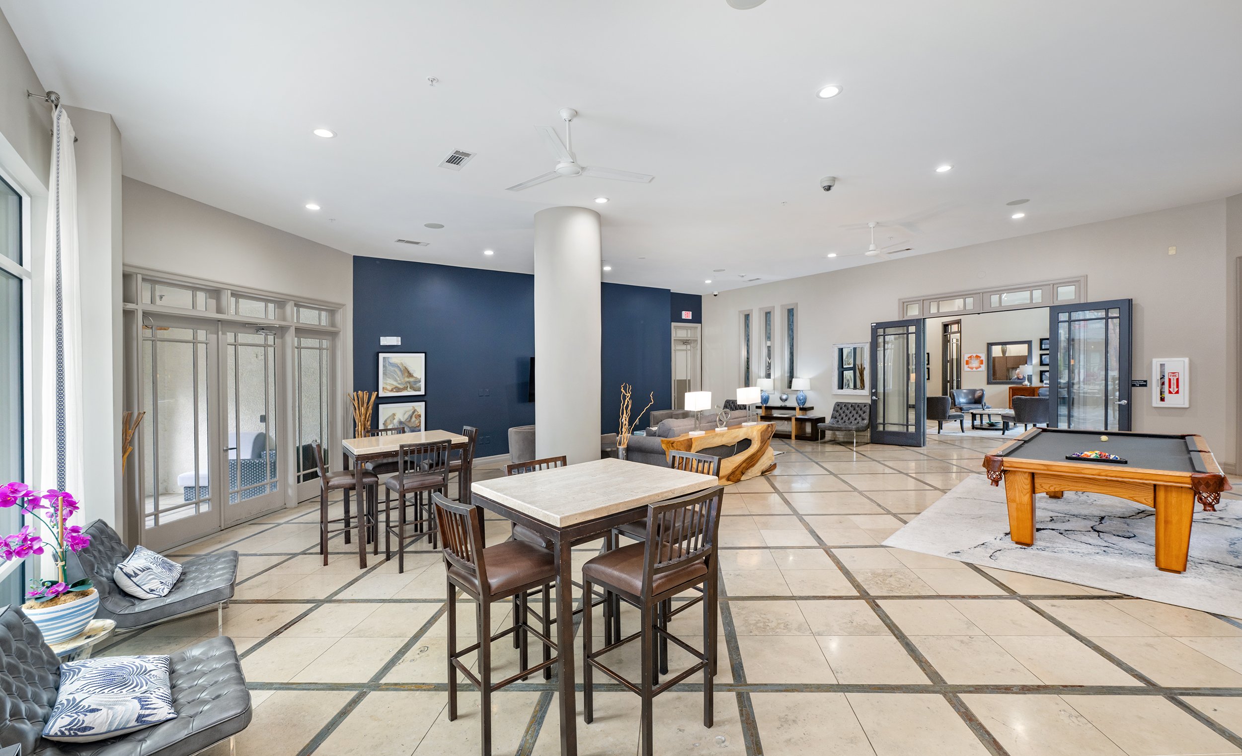 Clubhouse at MAA Eastside luxury apartment homes in Dallas, TX