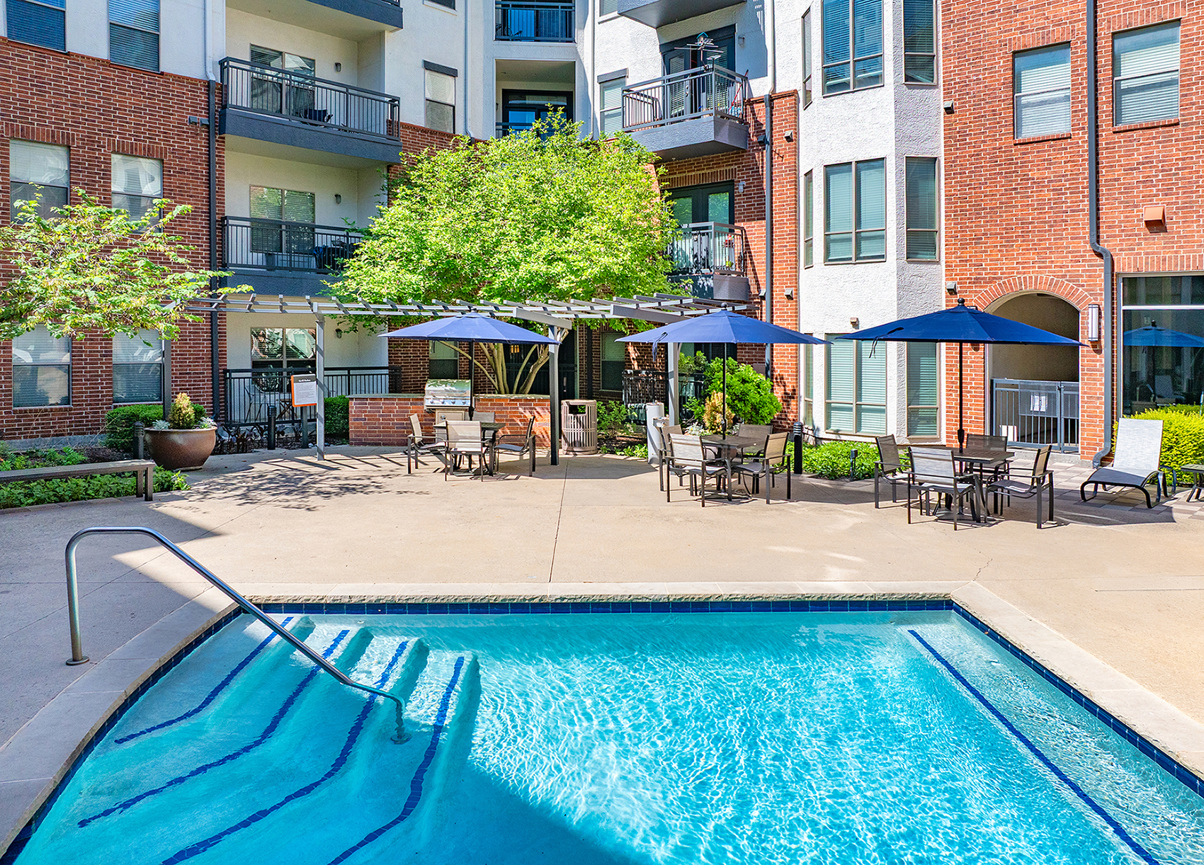Pool at MAA Eastside luxury apartment homes in Dallas, TX