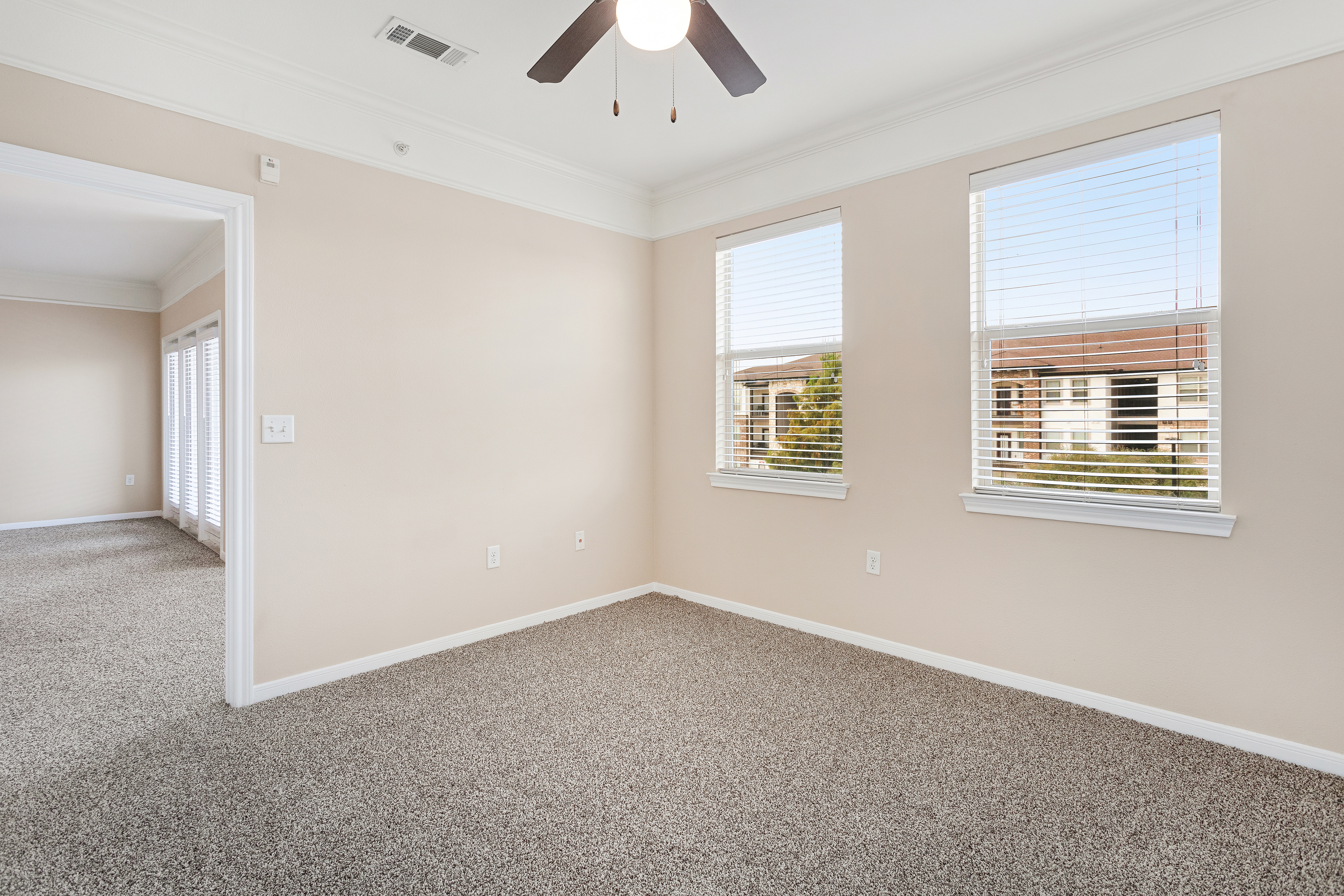 Bedroom at MAA Fairview luxury apartment homes in Fairview, TX