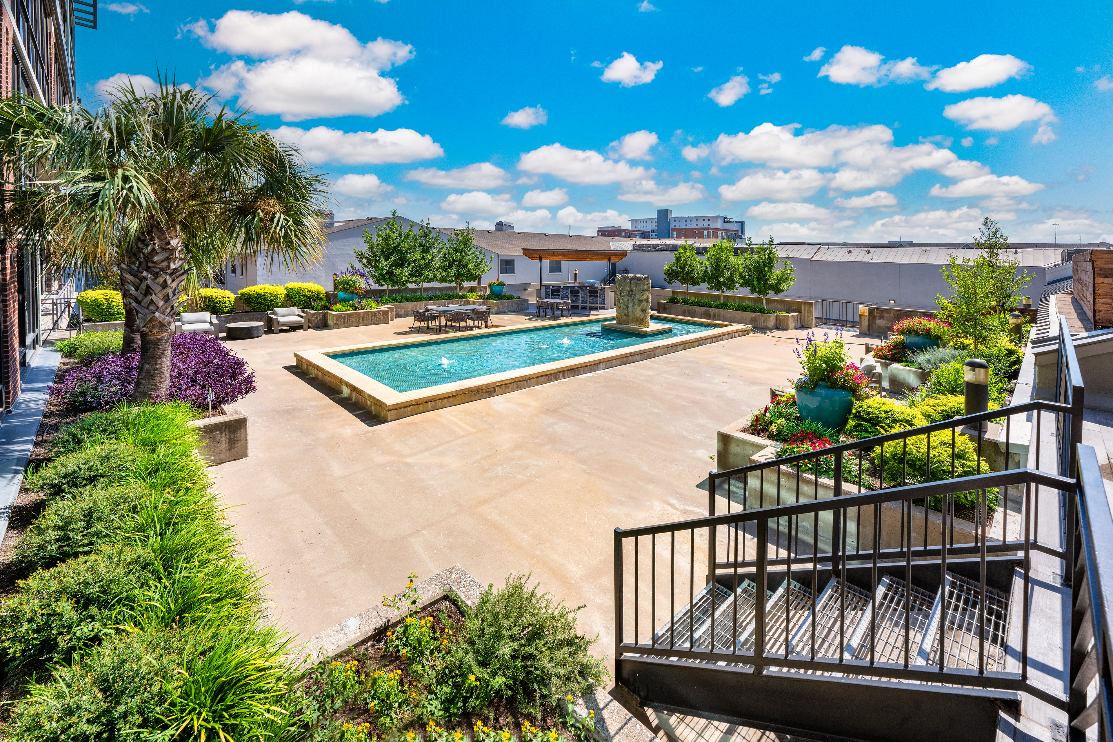 Rooftop at MAA gallery luxury apartment homes in Dallas, TX