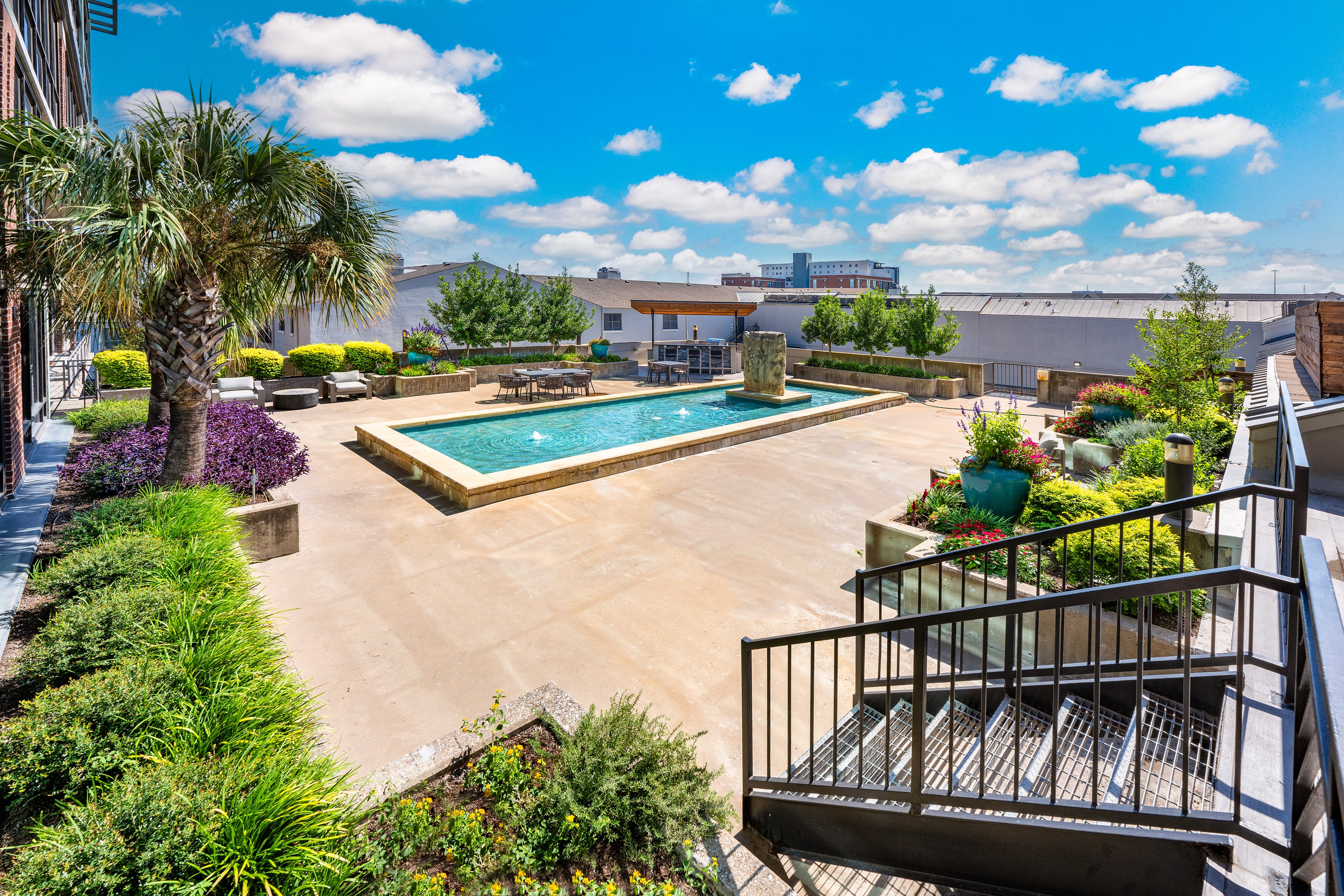 Rooftop at MAA gallery luxury apartment homes in Dallas, TX