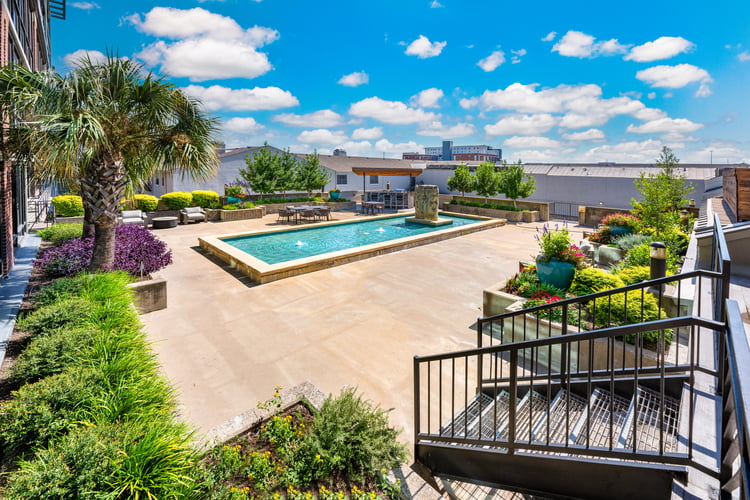 Rooftop at MAA gallery luxury apartment homes in Dallas, TX