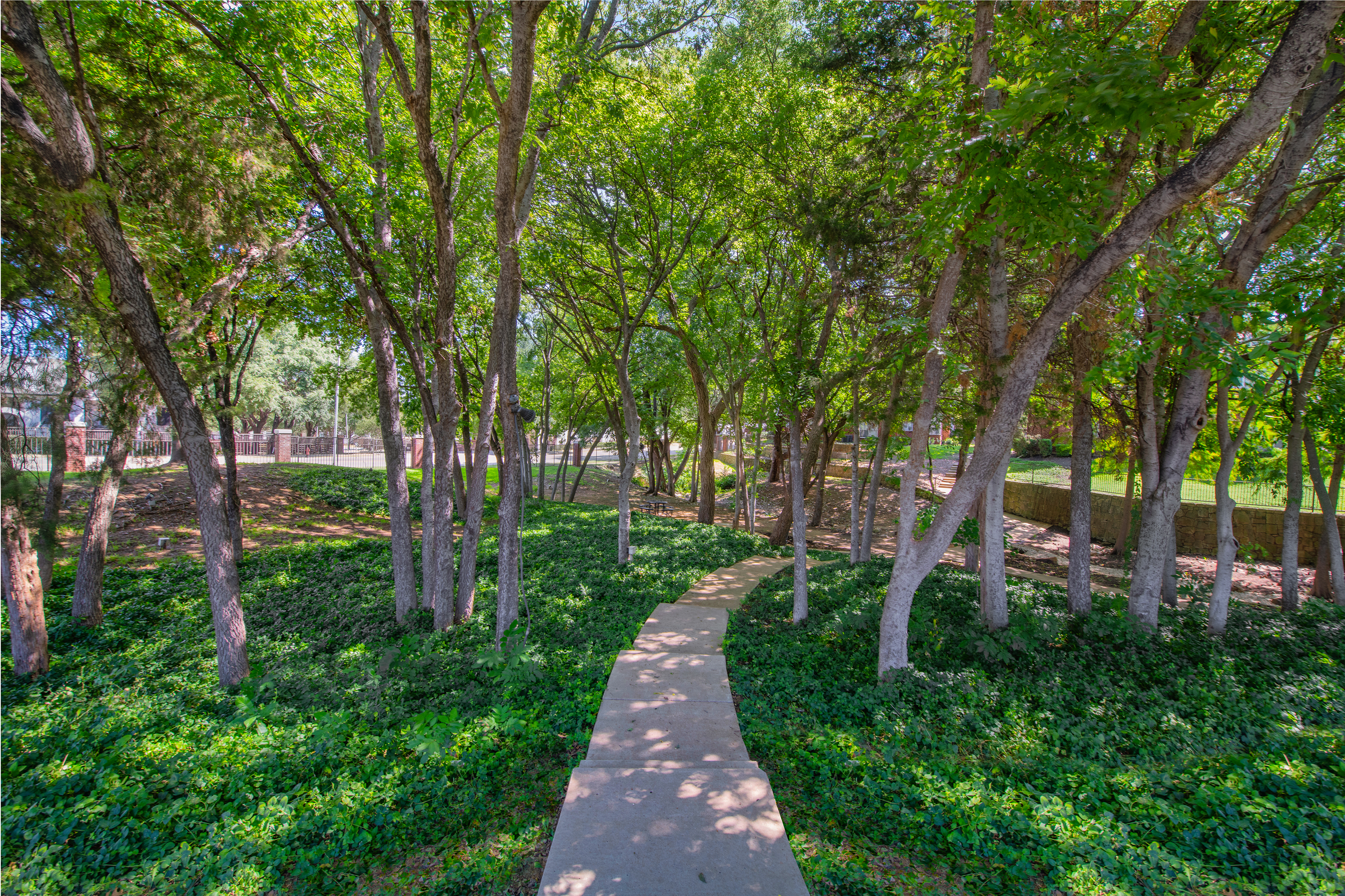 Path at MAA Grand Courtyards luxury apartment homes in Gran Prairie, TX