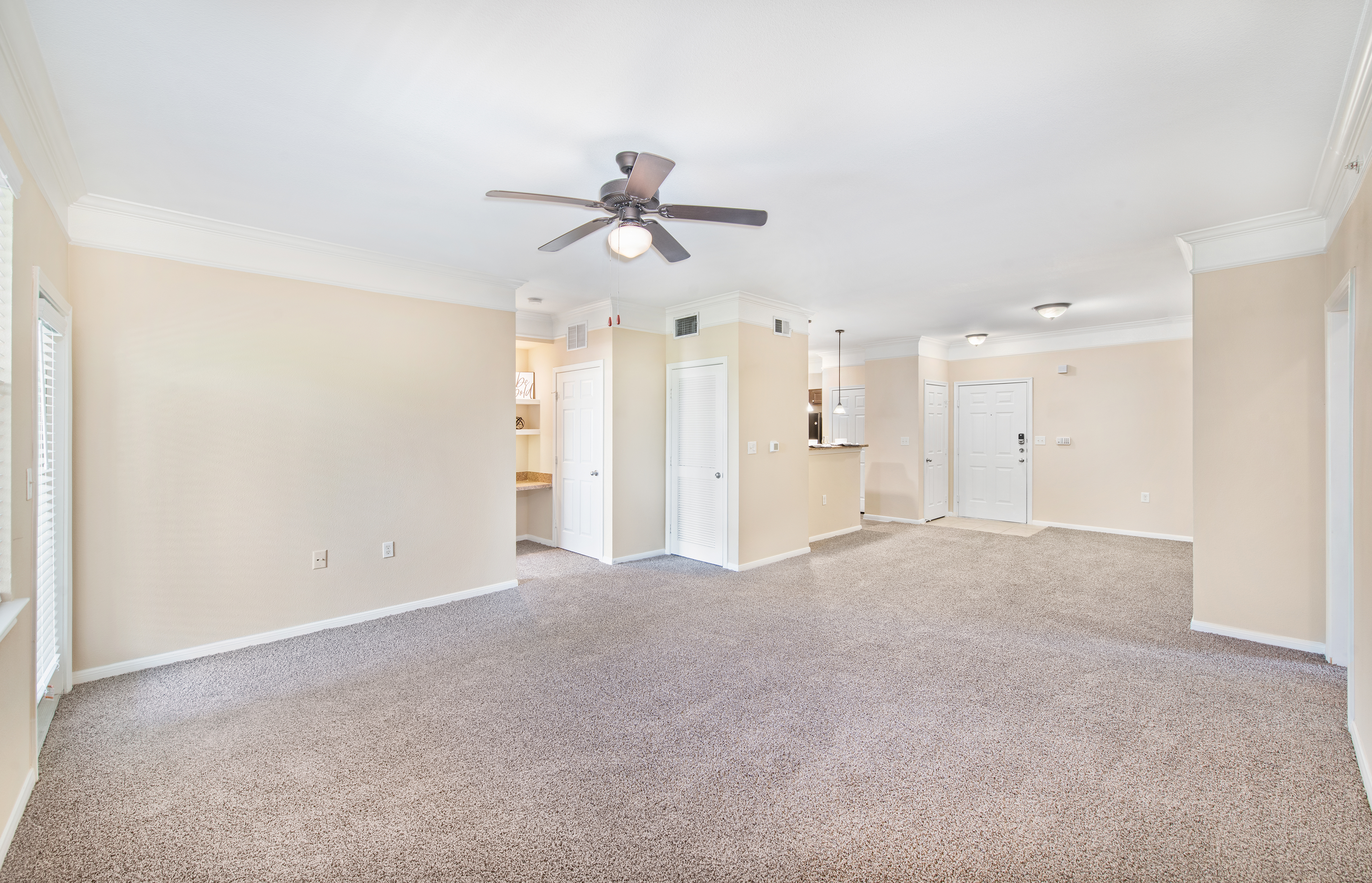 Living Room at MAA Hebron in Dallas, TX