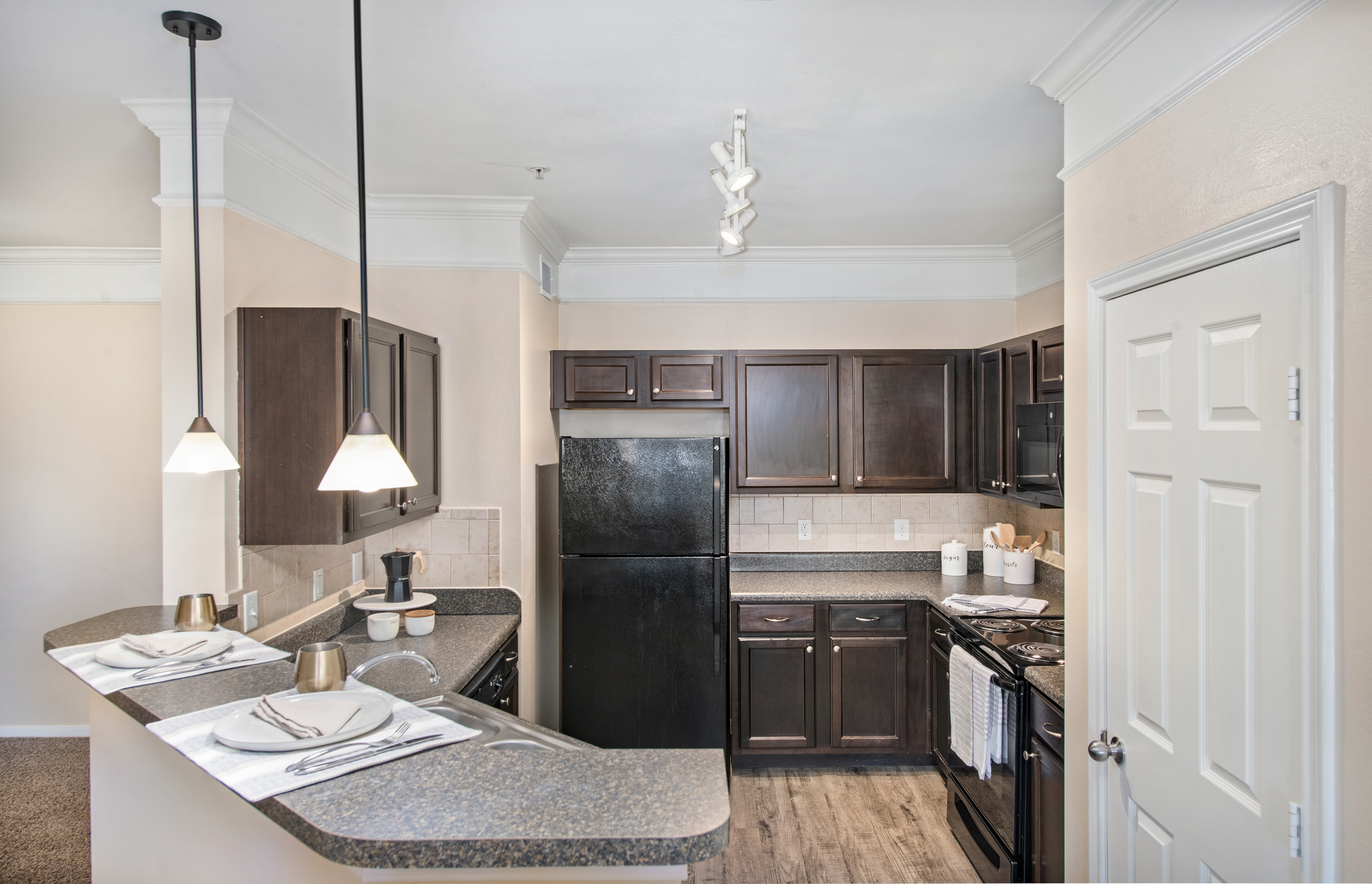 Kitchen at MAA Hebron in Dallas, TX