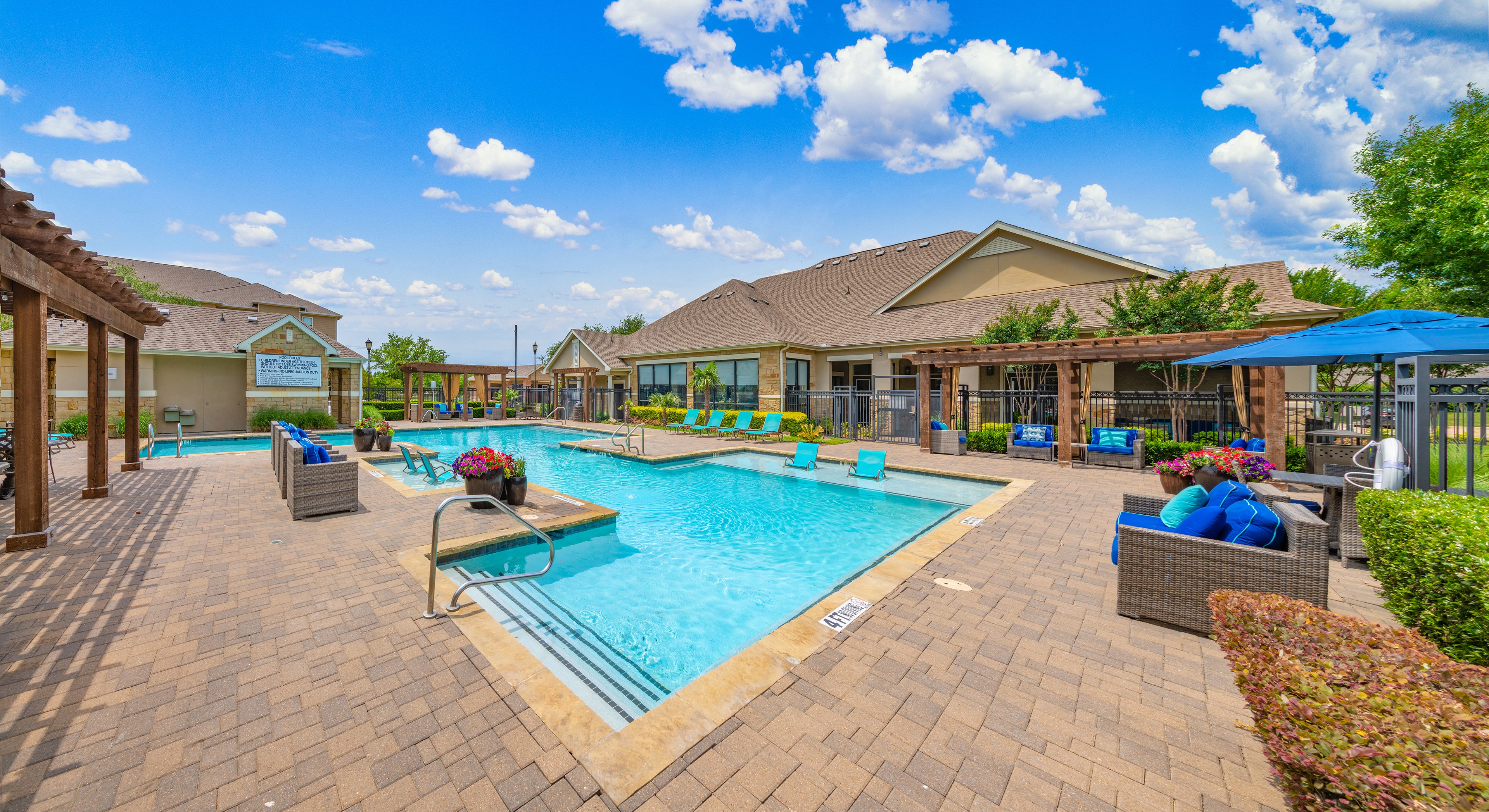 Pool View at MAA Hebron in Dallas, TX