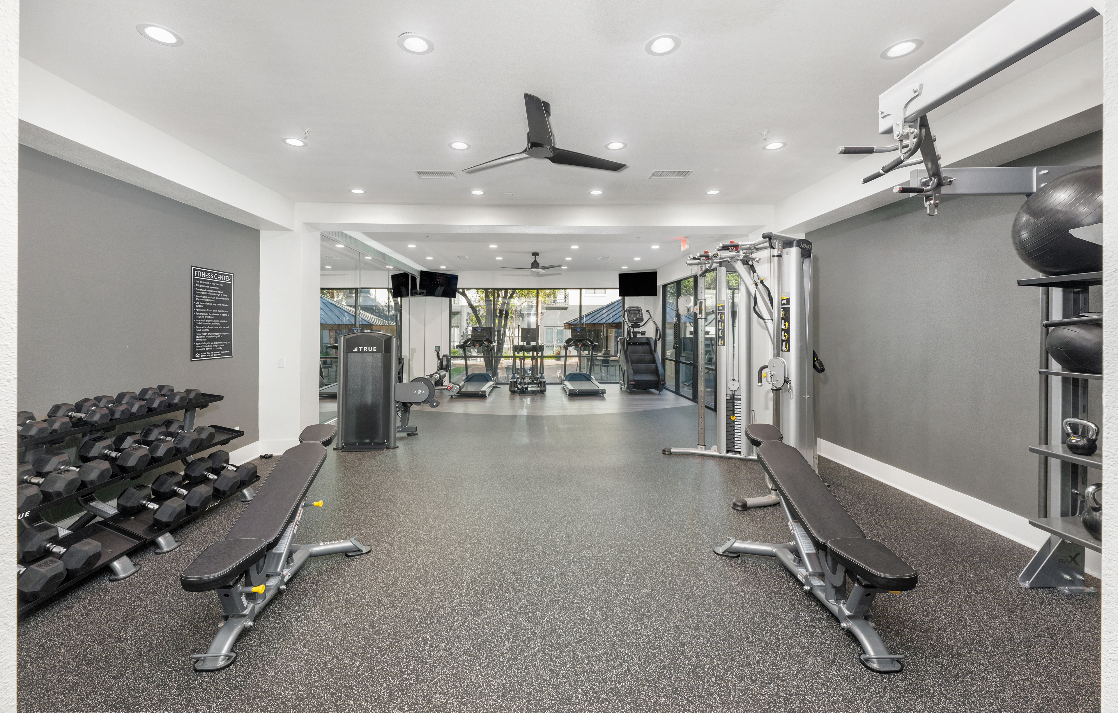 Fitness at MAA heights luxury apartment homes in Dallas, TX