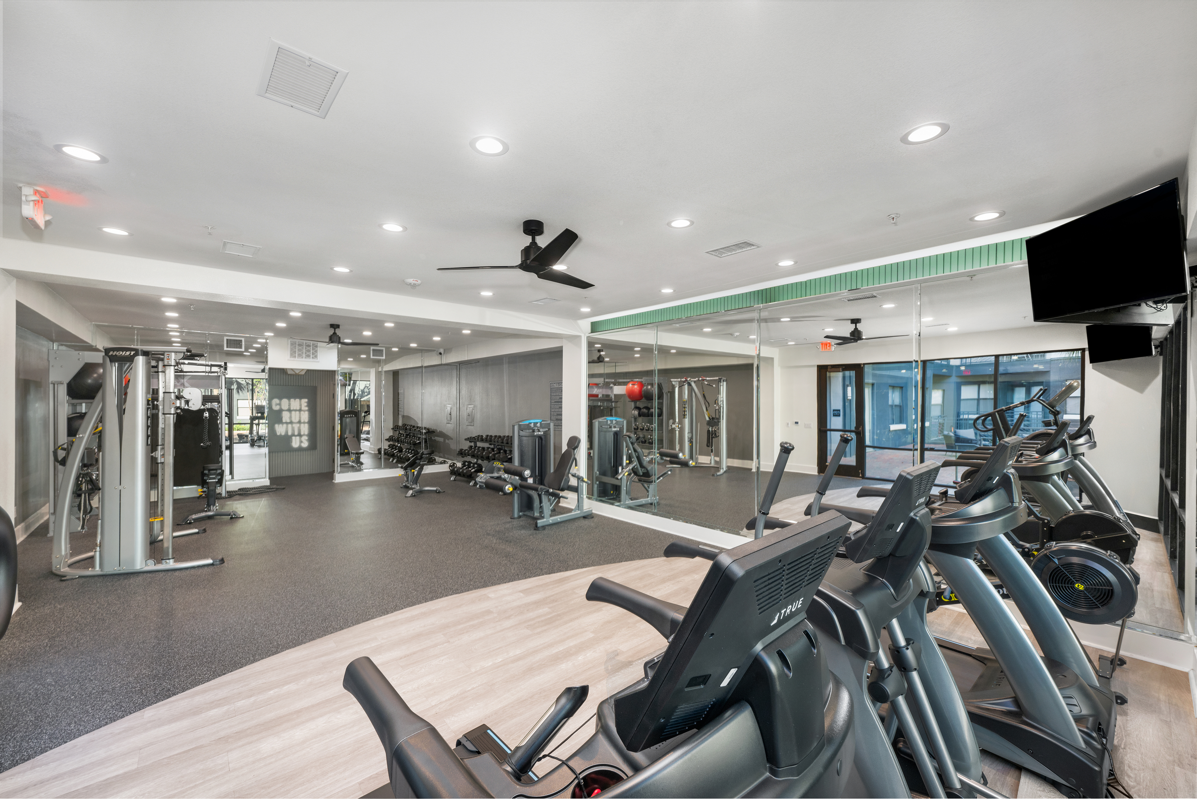 Fitness at MAA heights luxury apartment homes in Dallas, TX