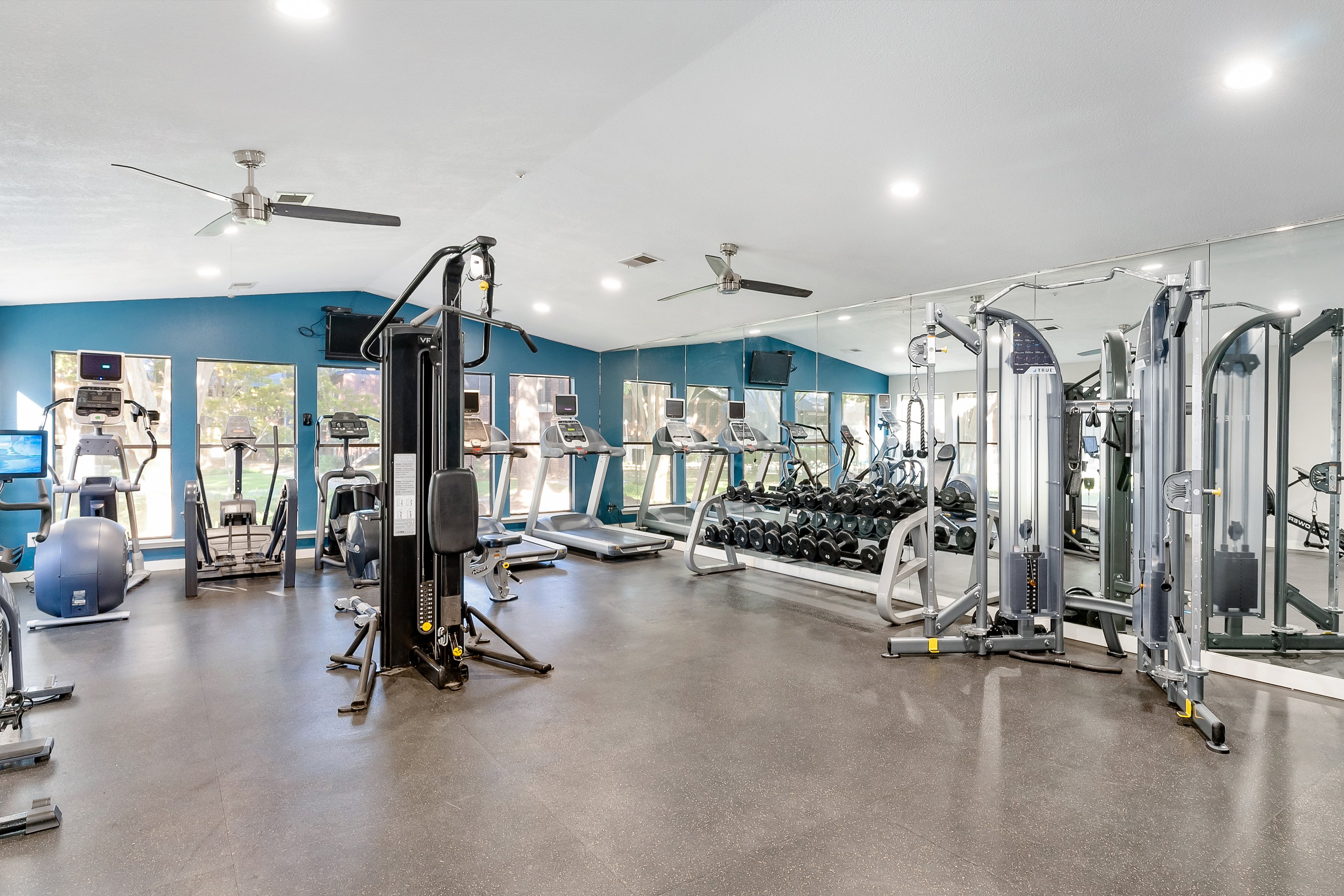 Fitness at MAA Highlands North luxury apartment homes in Dallas, TX