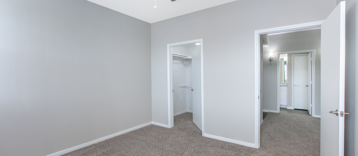Bedroom at MAA Legacy luxury apartment homes in Dallas, TX