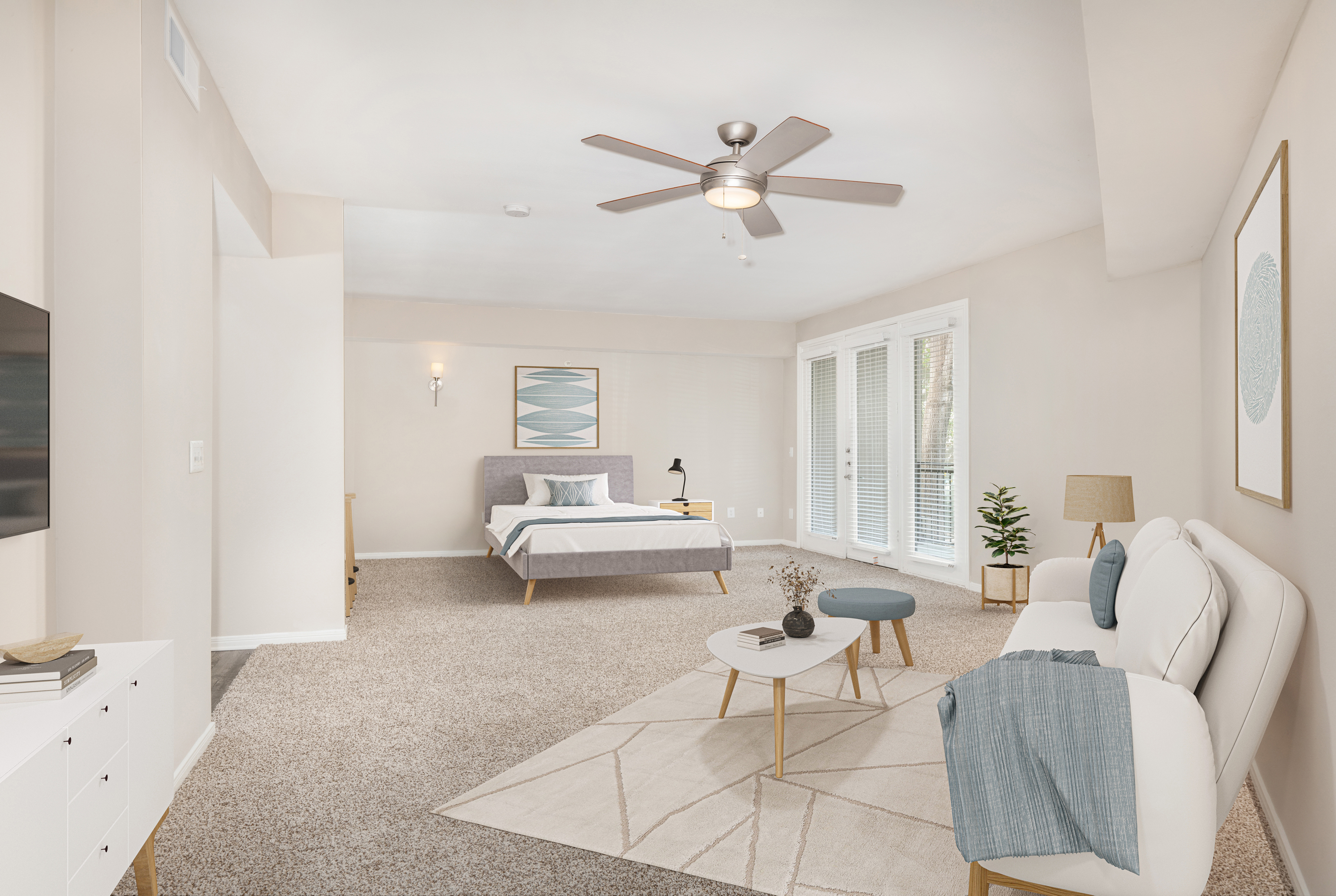 Model at MAA Legacy luxury apartment homes in Plano, TX