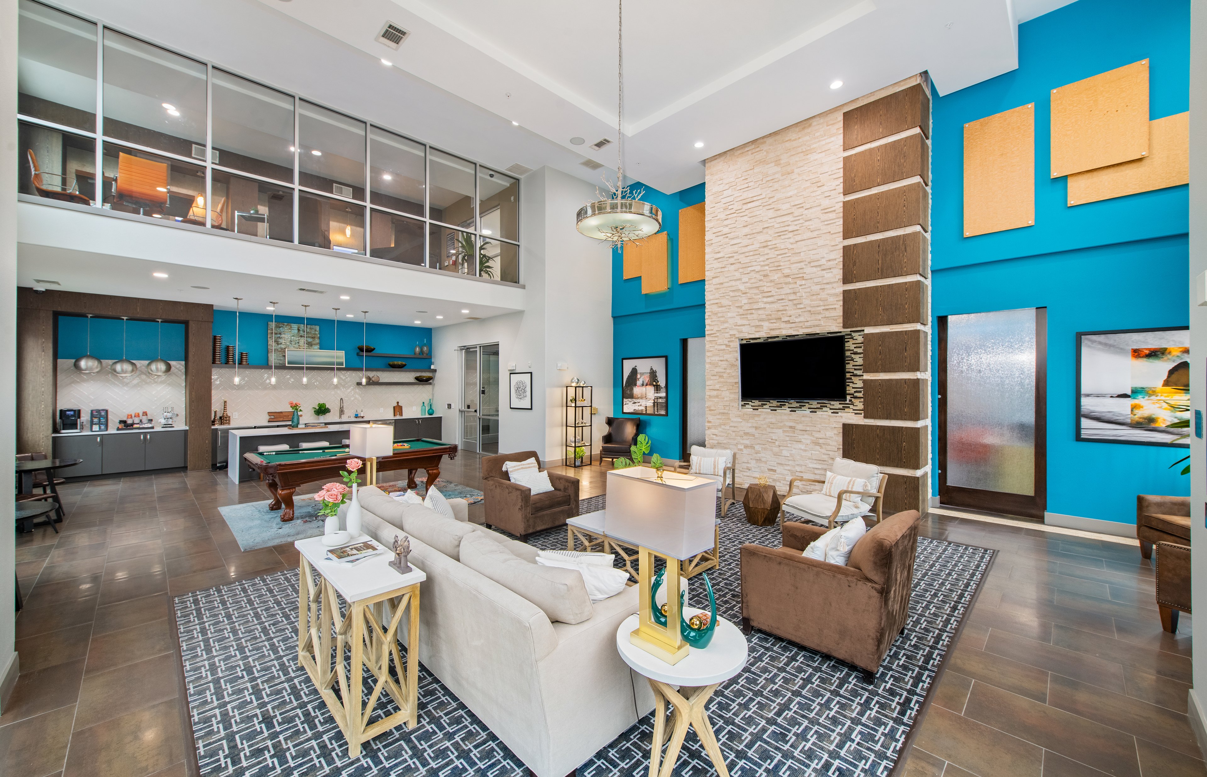 Lounge - at MAA Market Center luxury apartment homes in Plano, TX