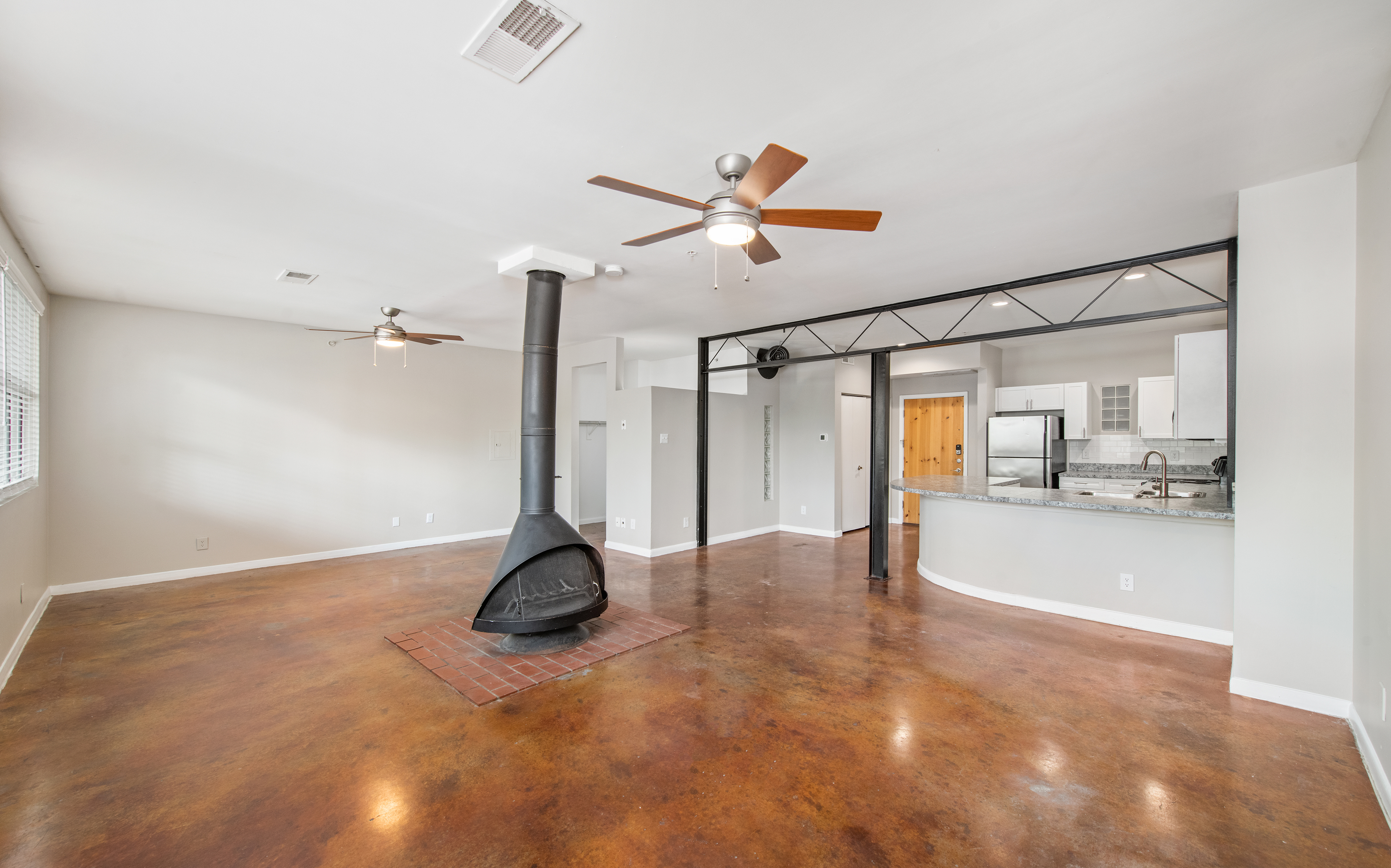 Wide angle living room at MAA McKinney in Dallas, TX