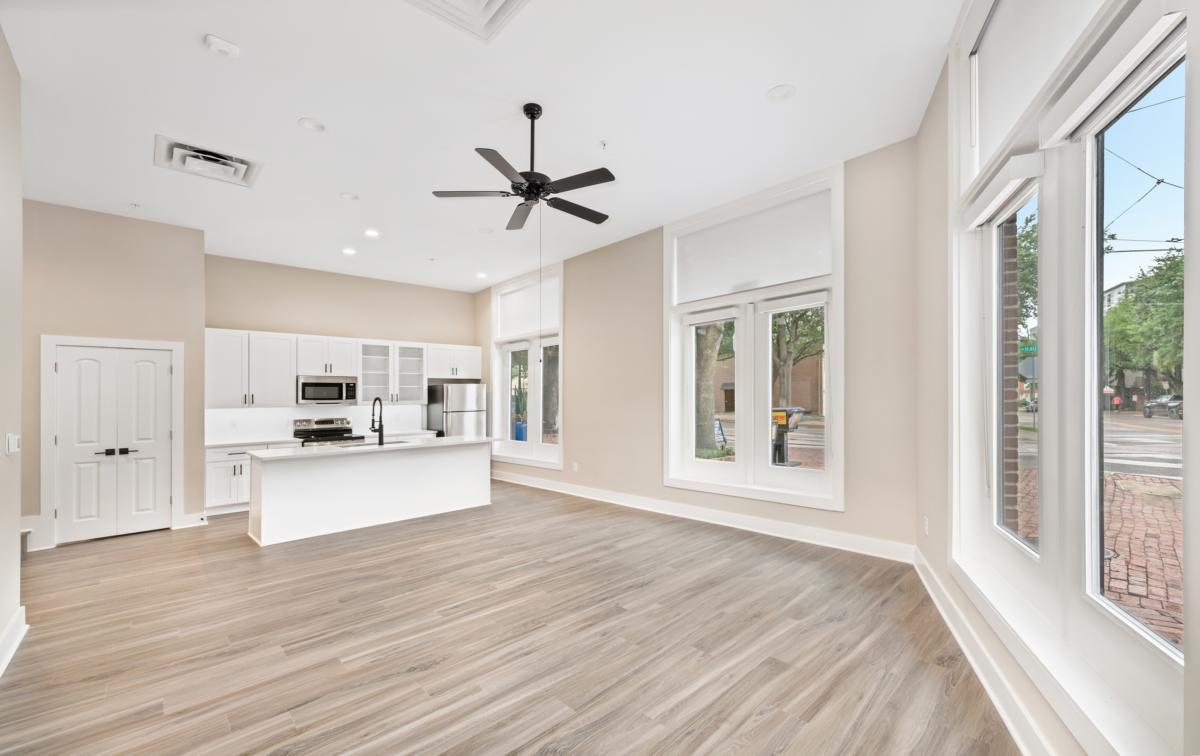Model at MAA North Hall luxury apartment homes in Dallas, TX