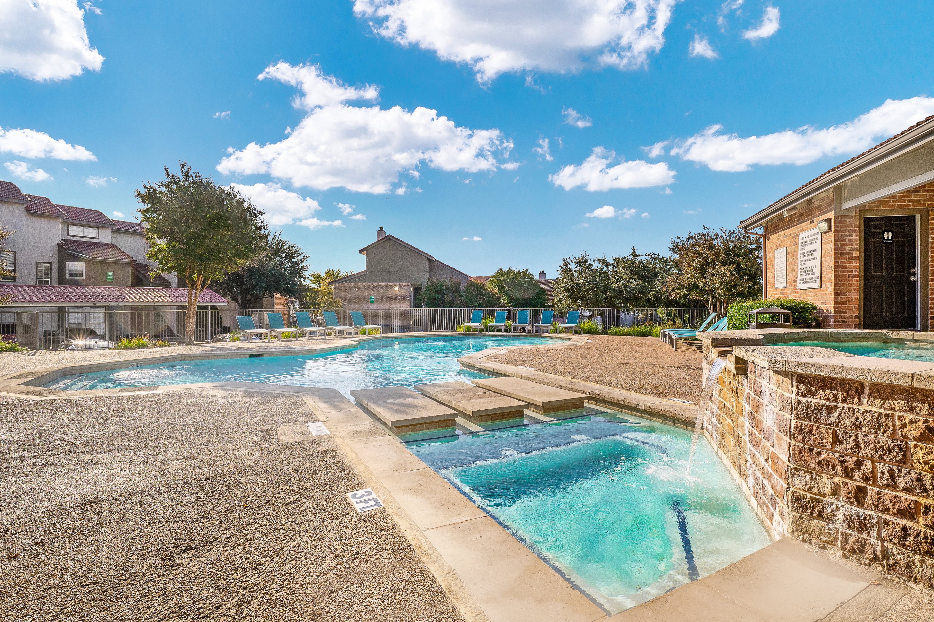 Pool at MAA Remington Hills luxury apartment homes in Irving, TX