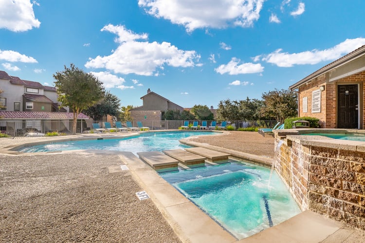 Pool at MAA Remington Hills luxury apartment homes in Irving, TX