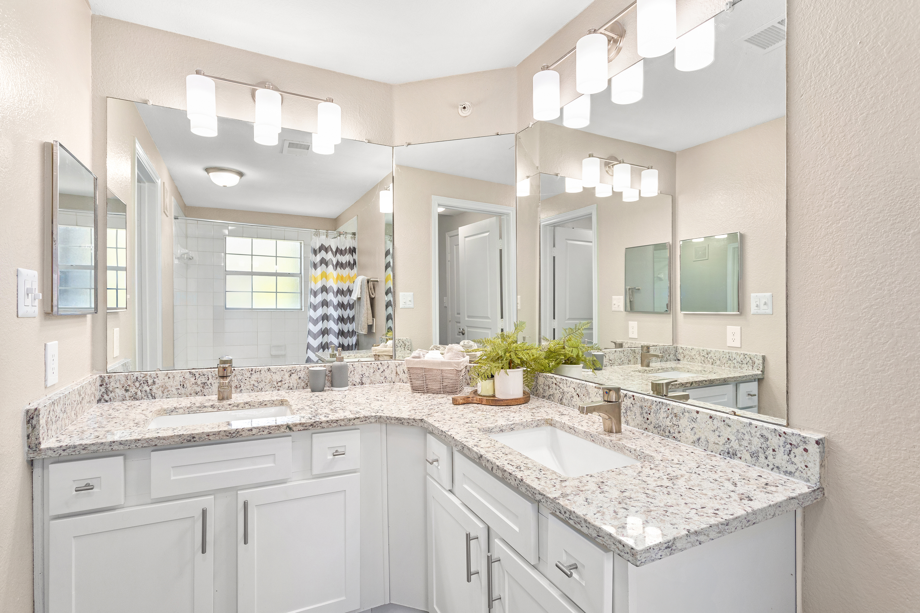 Bathroom at MAA Stonebridge Ranch luxury apartment homes in McKinney, TX