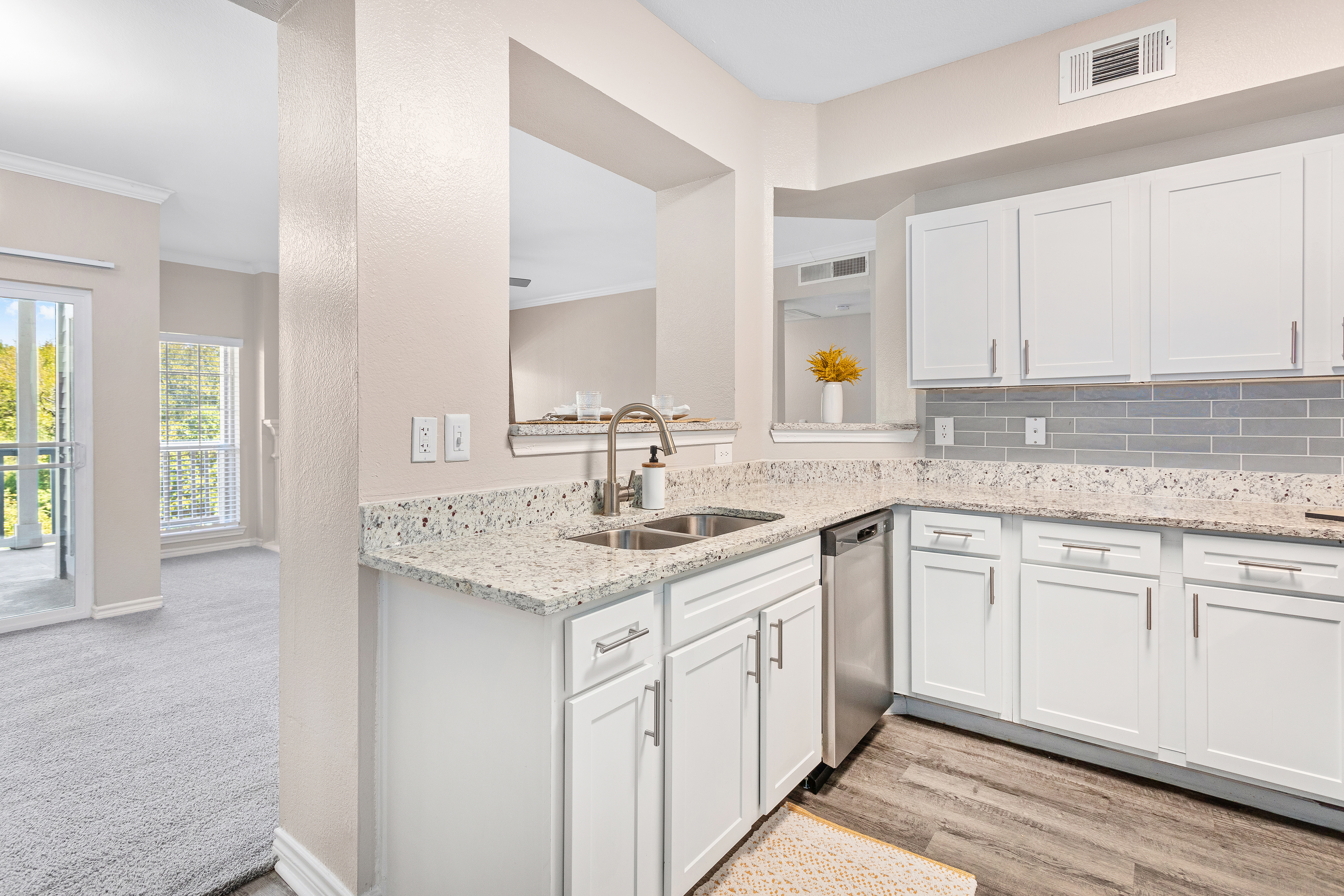 Kitchen at MAA Stonebridge Ranch luxury apartment homes in McKinney, TX