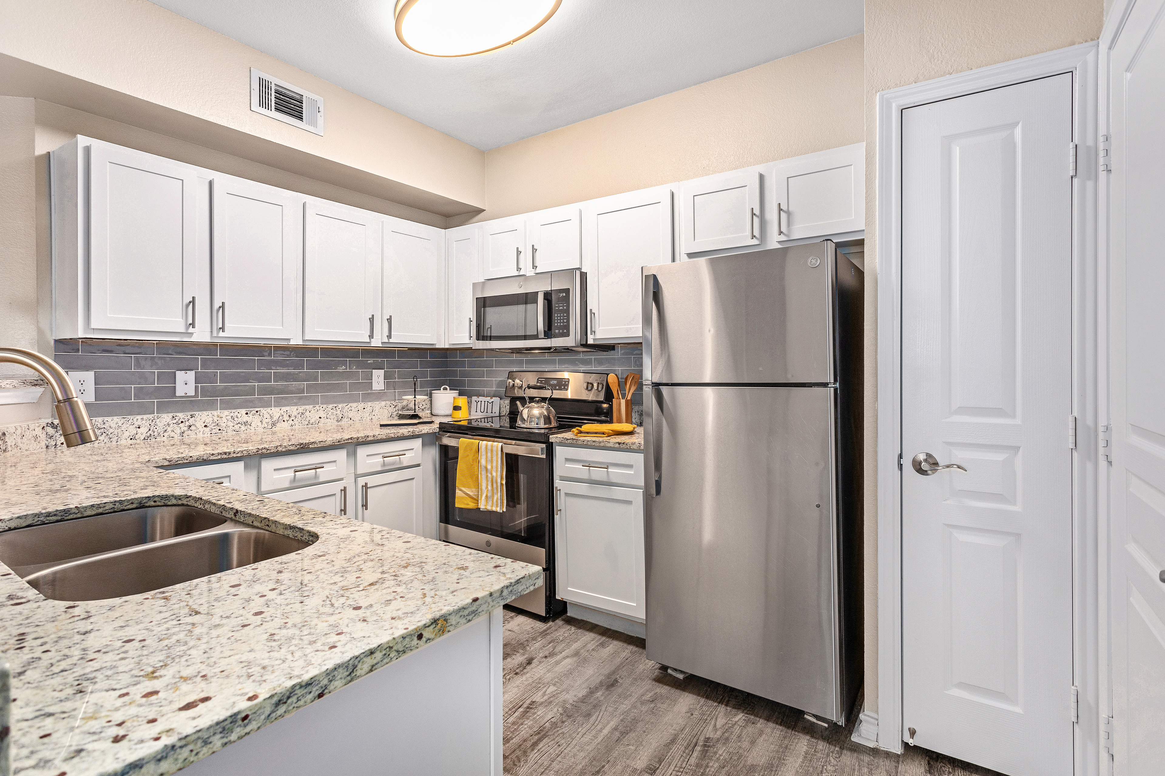 Kitchen at MAA Stonebridge Ranch luxury apartment homes in McKinney, TX