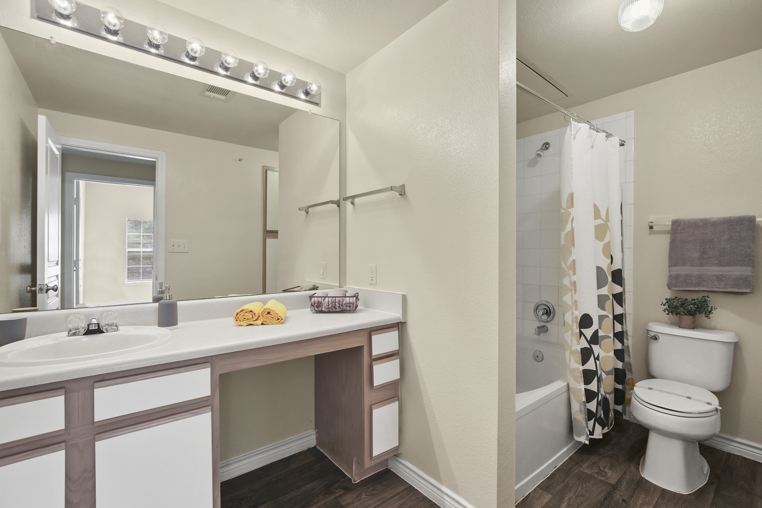 Bathroom at MAA Stonebridge Ranch luxury apartment homes in McKinney, TX