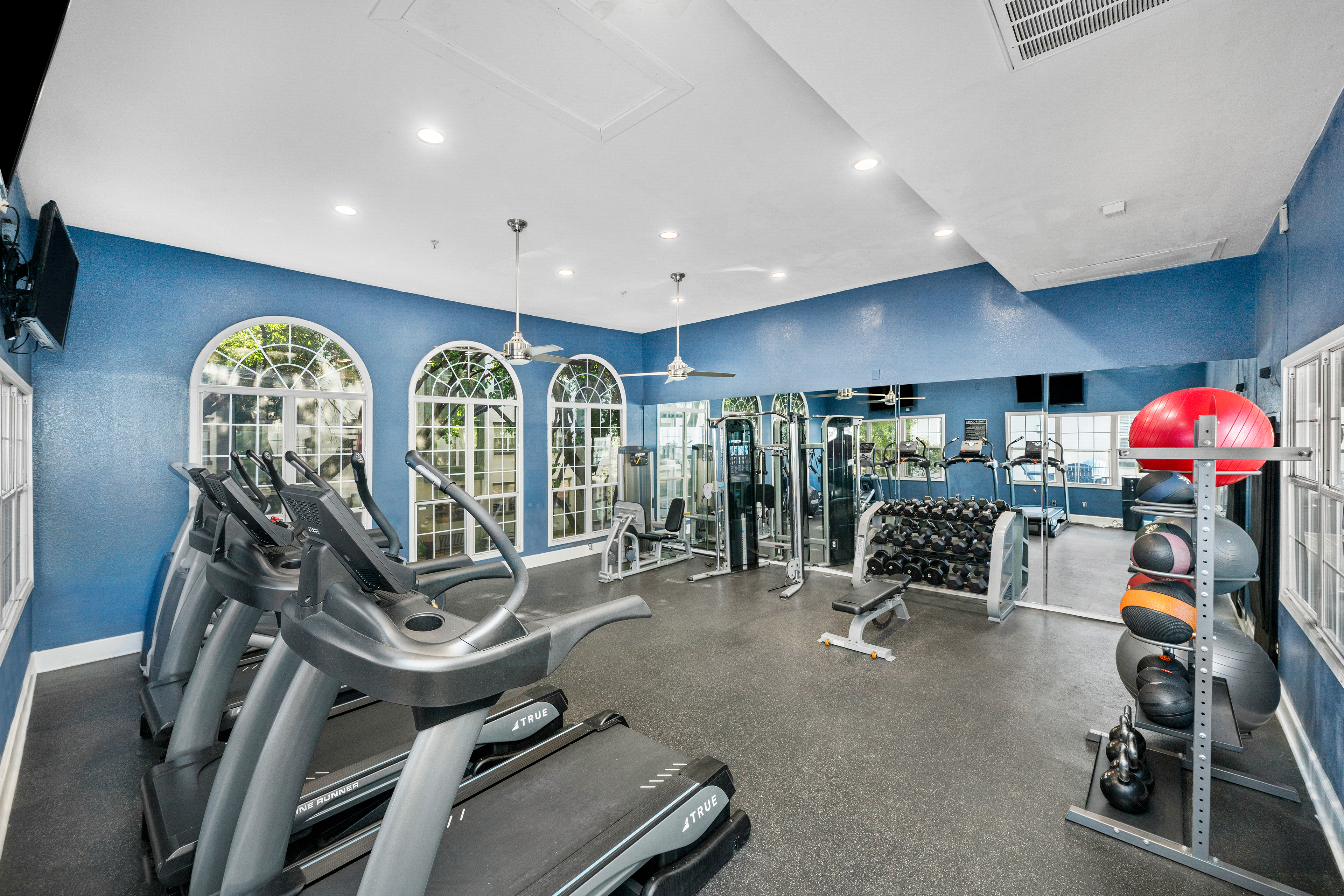 Fitness at MAA Uptown Village luxury apartment homes in Dallas, TX