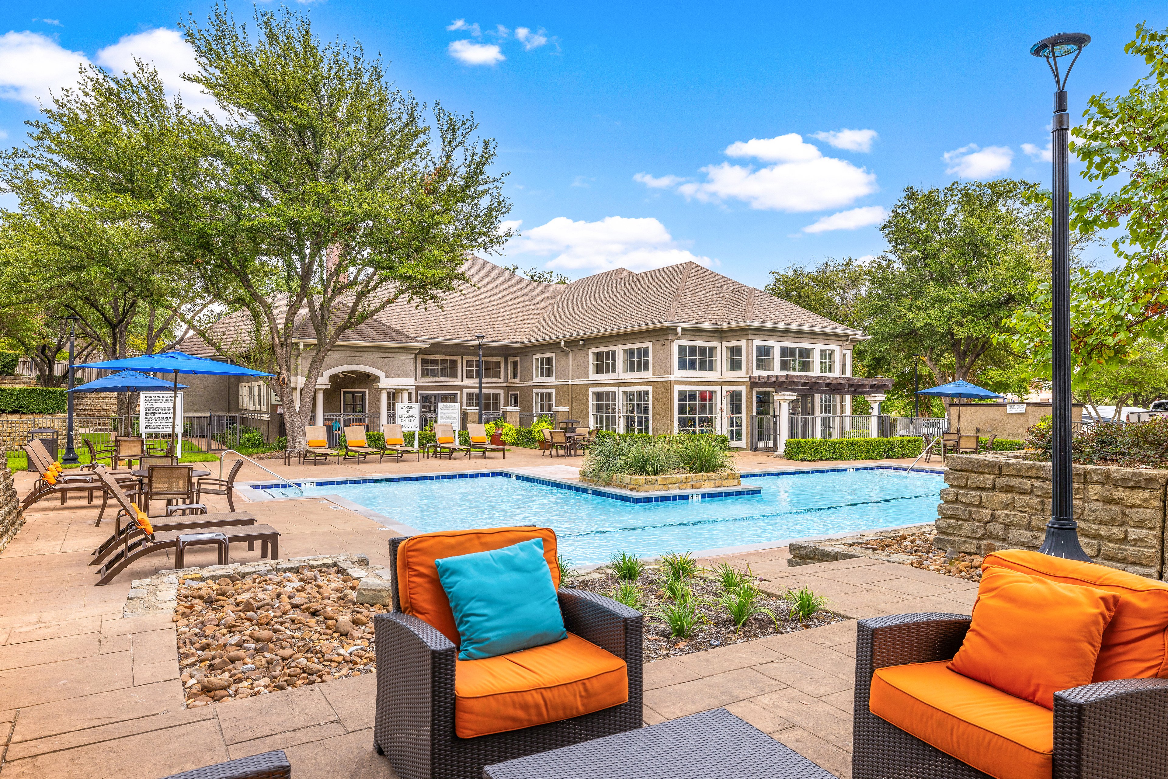 Pool at MAA Valley Ranch luxury apartment homes in Irving, TX