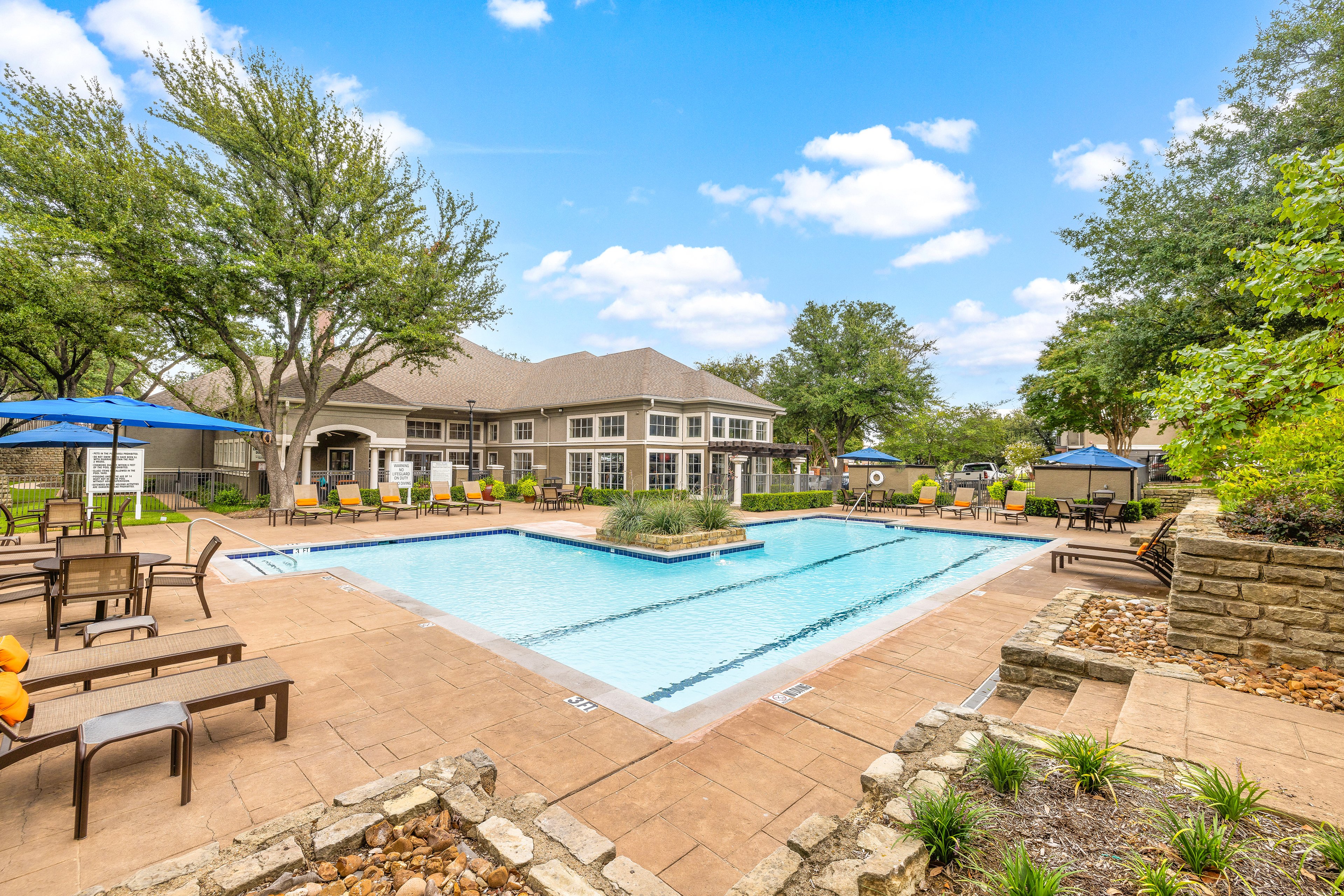Pool at MAA Valley Ranch luxury apartment homes in Irving, TX