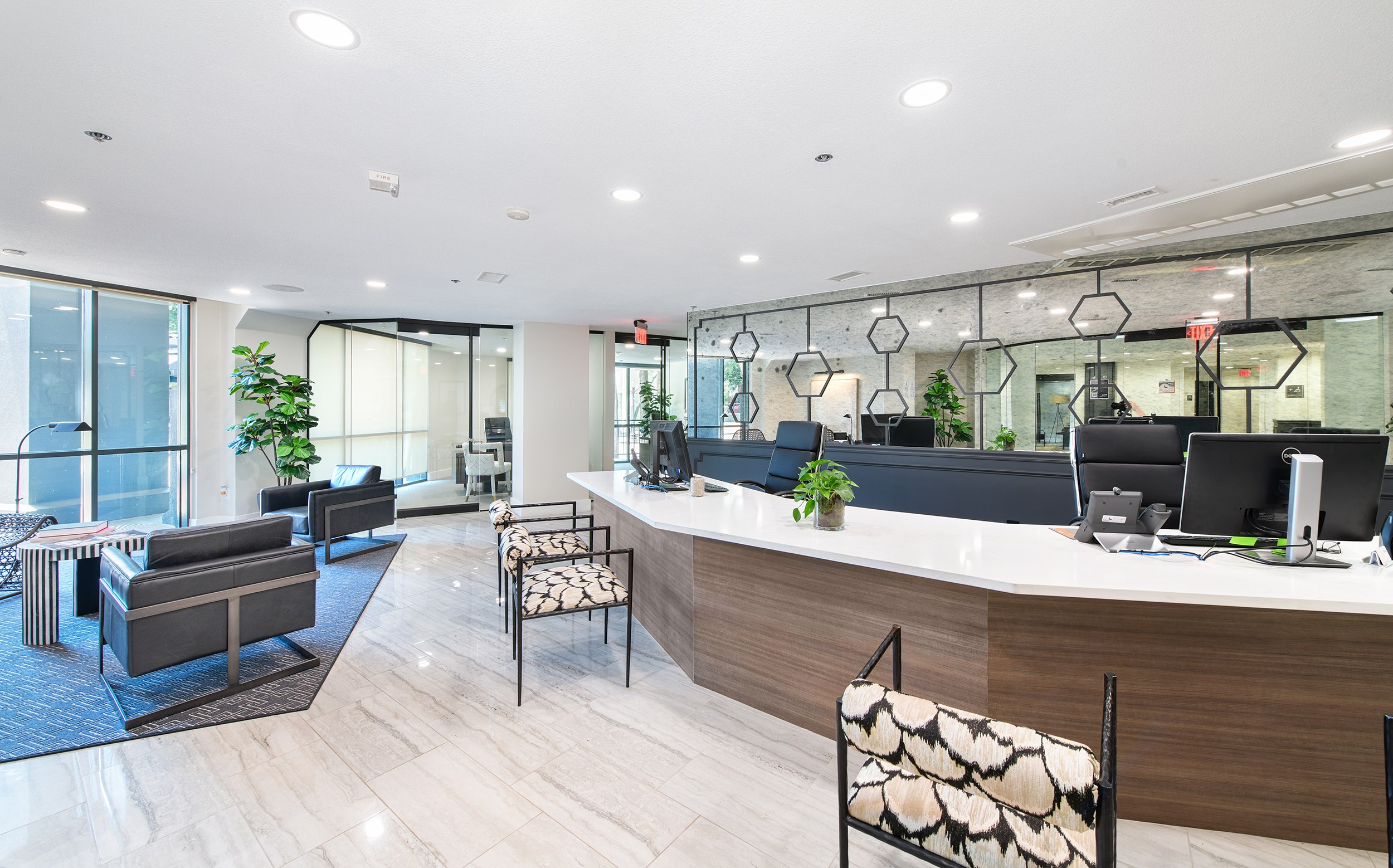 Leasing office at MAA Worthington luxury apartment homes in Dallas, TX