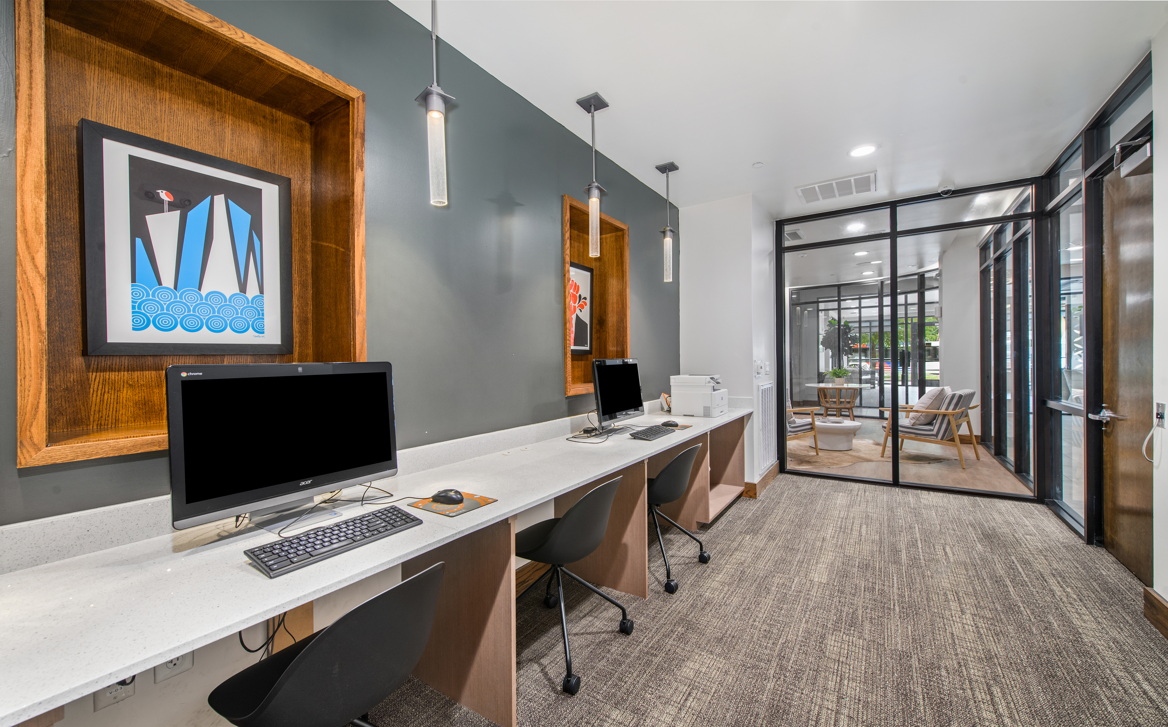 Business Center at MAA 510 in Houston, TX