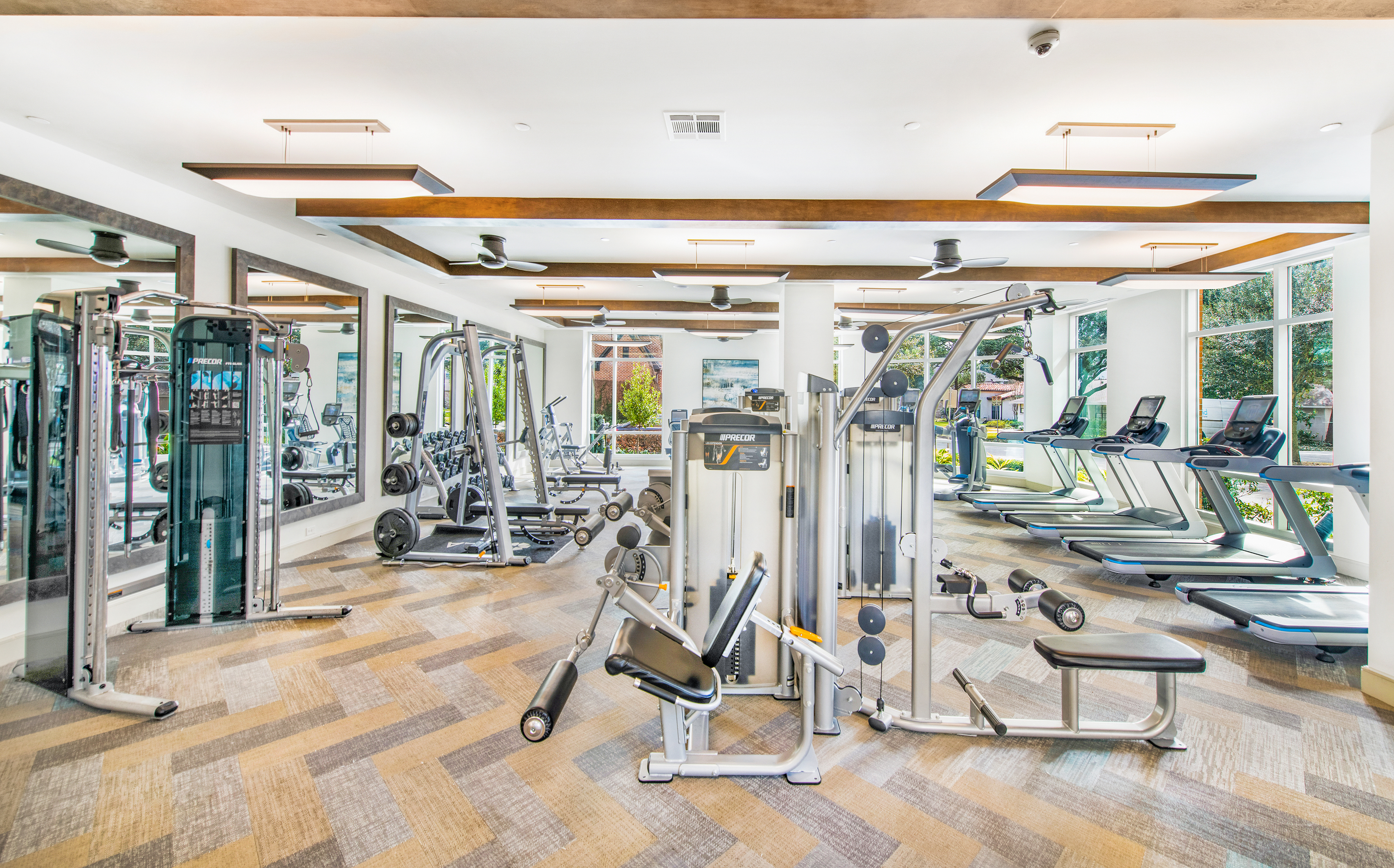 Gym Third View at MAA at Afton Oaks in Houston, TX