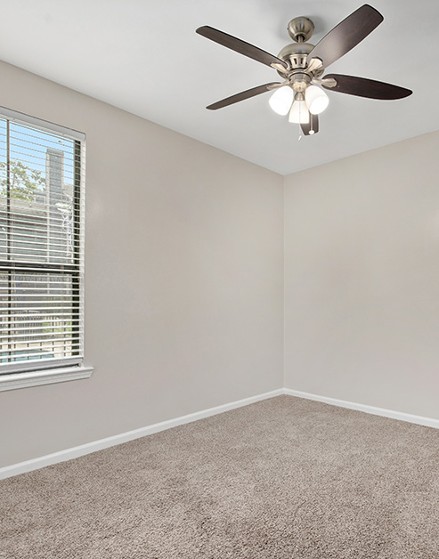 Bedroom at MAA Cypresswood luxury apartment homes in Spring, TX