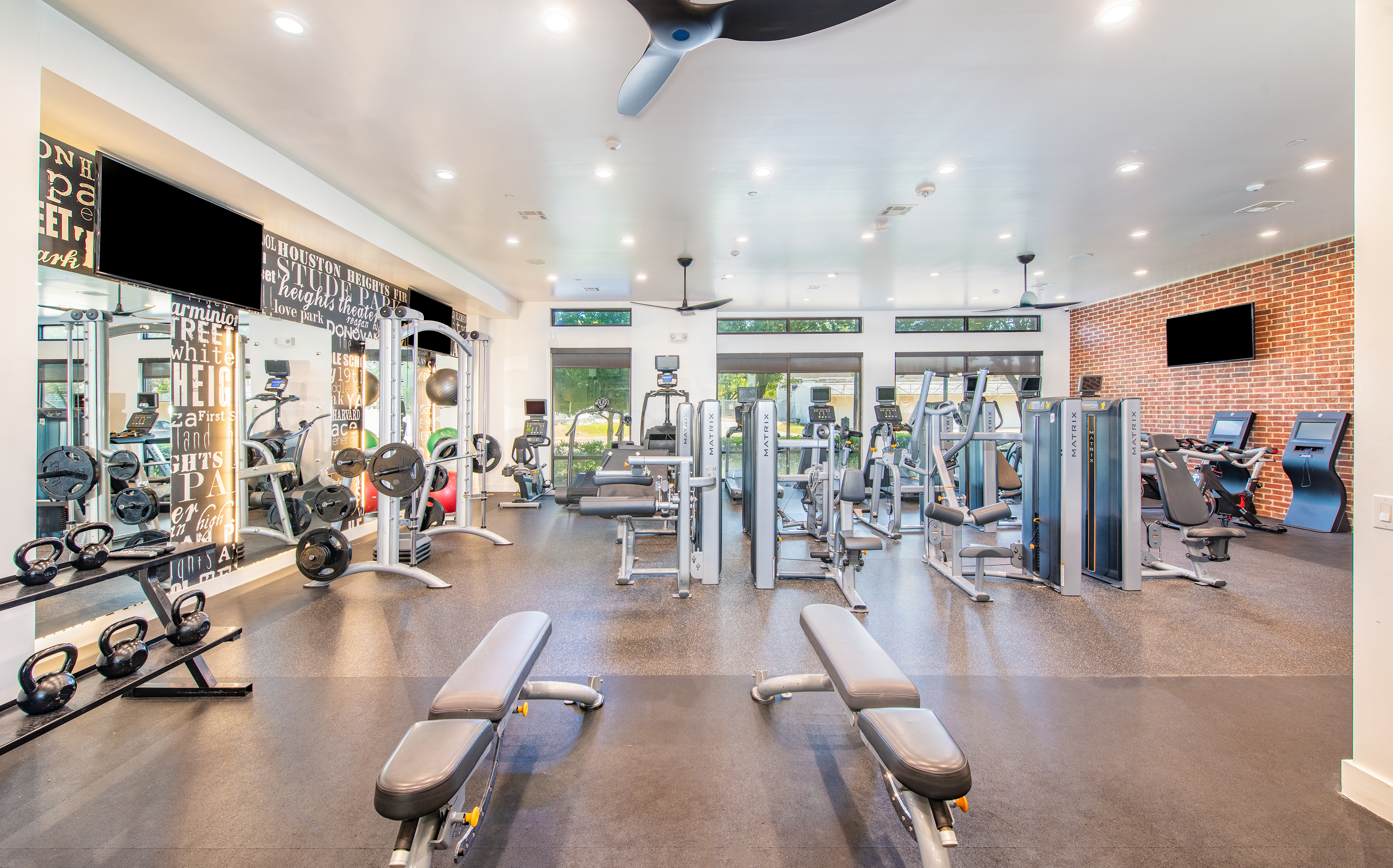 Fitness Center MAA Greater Heights Houston Texas Apartments