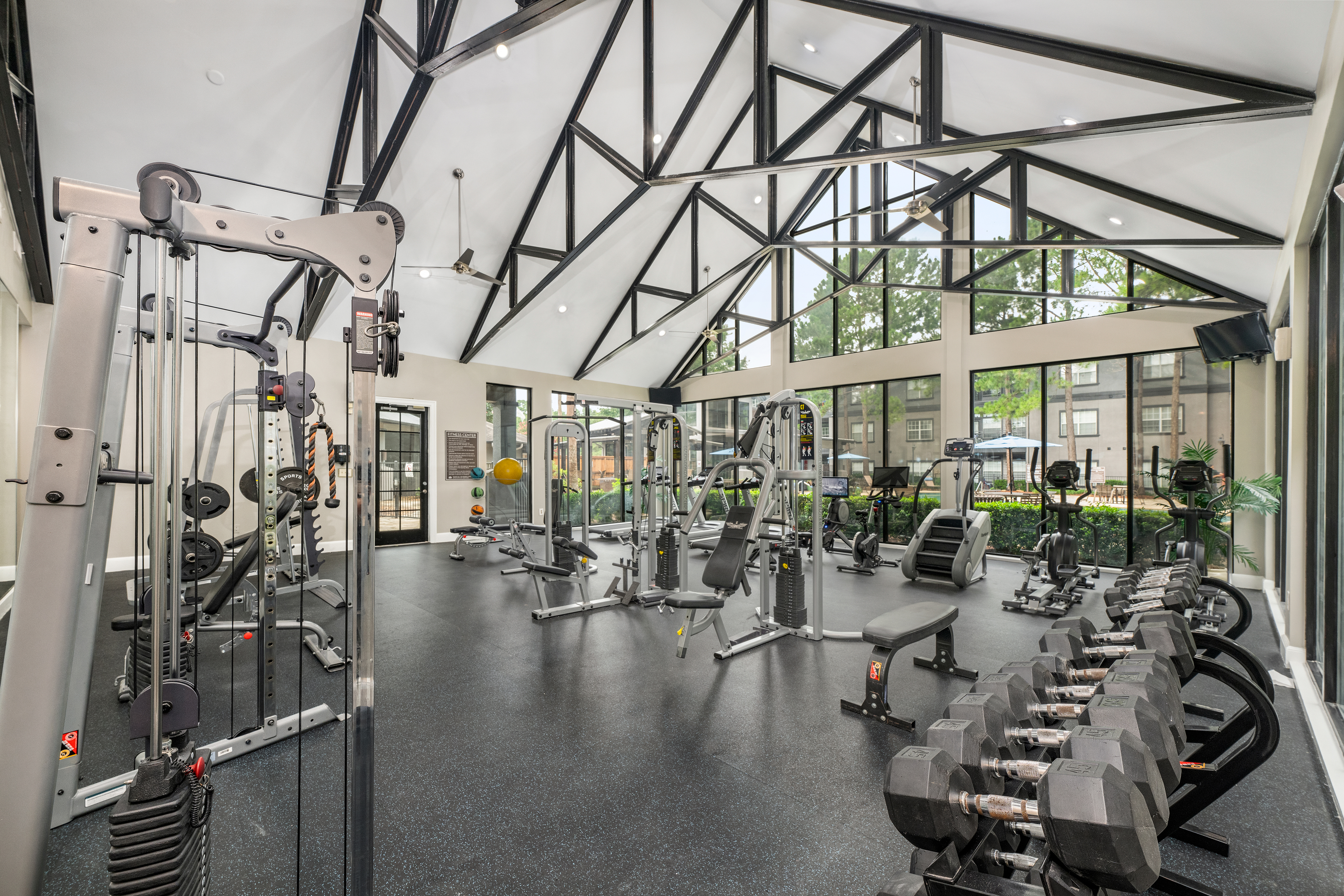 Fitness at MAA Legacy Pines luxury apartment homes in Houston, TX