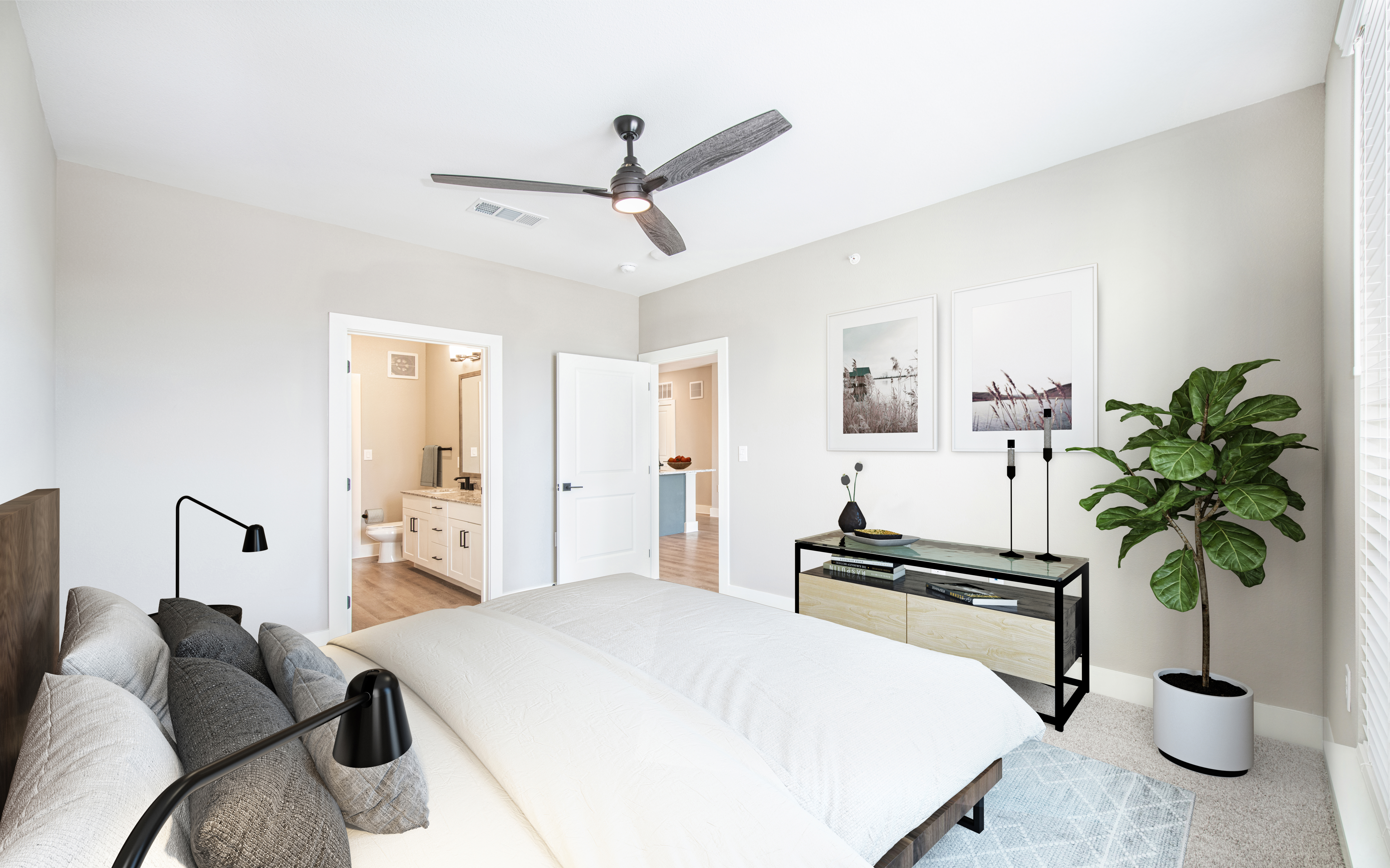 Bedroom at MAA Park Point in Houston, TX