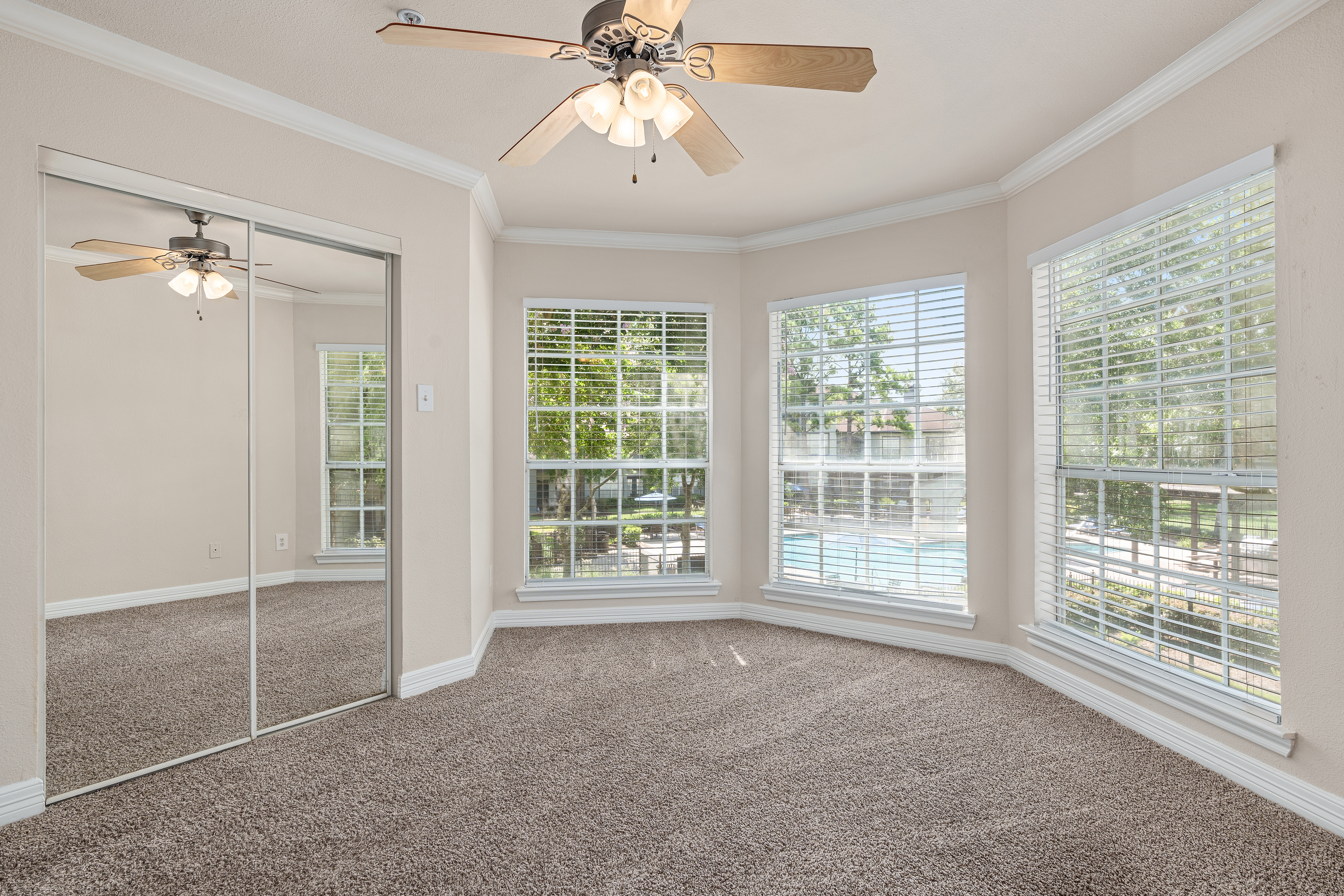 Bedroom at MAA Ranchstone luxury apartment homes in Houston, TX