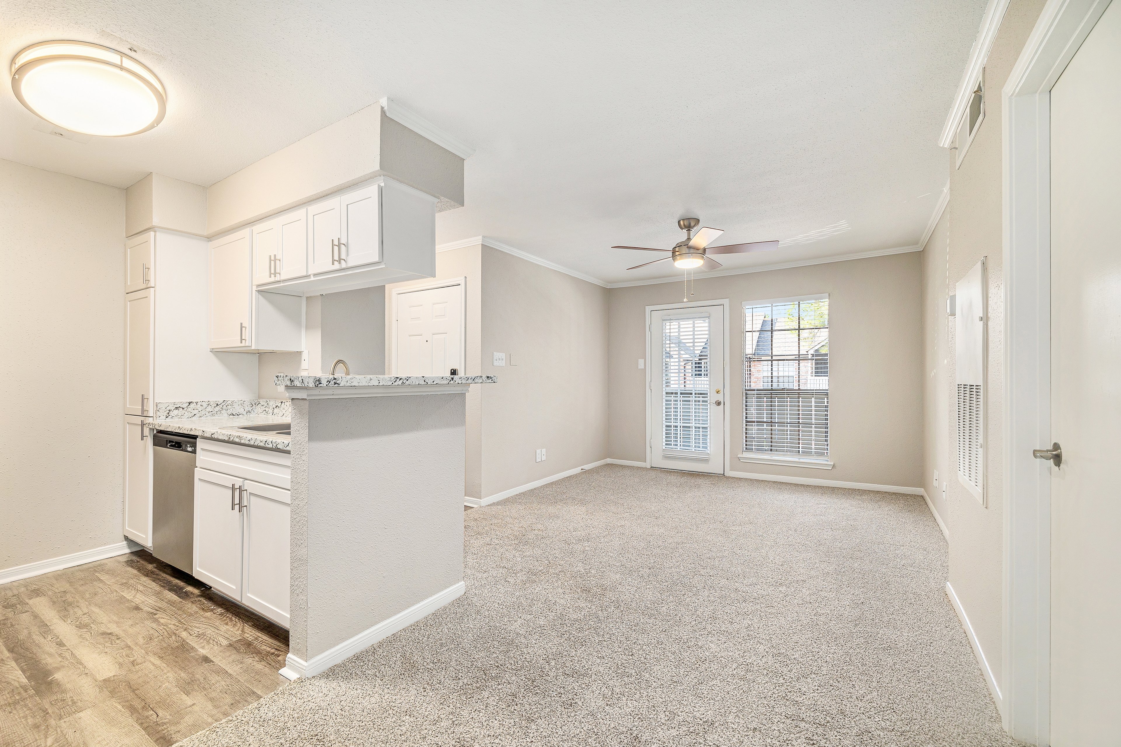 Model at MAA Valleywood luxury apartment homes in The Woodlands, TX
