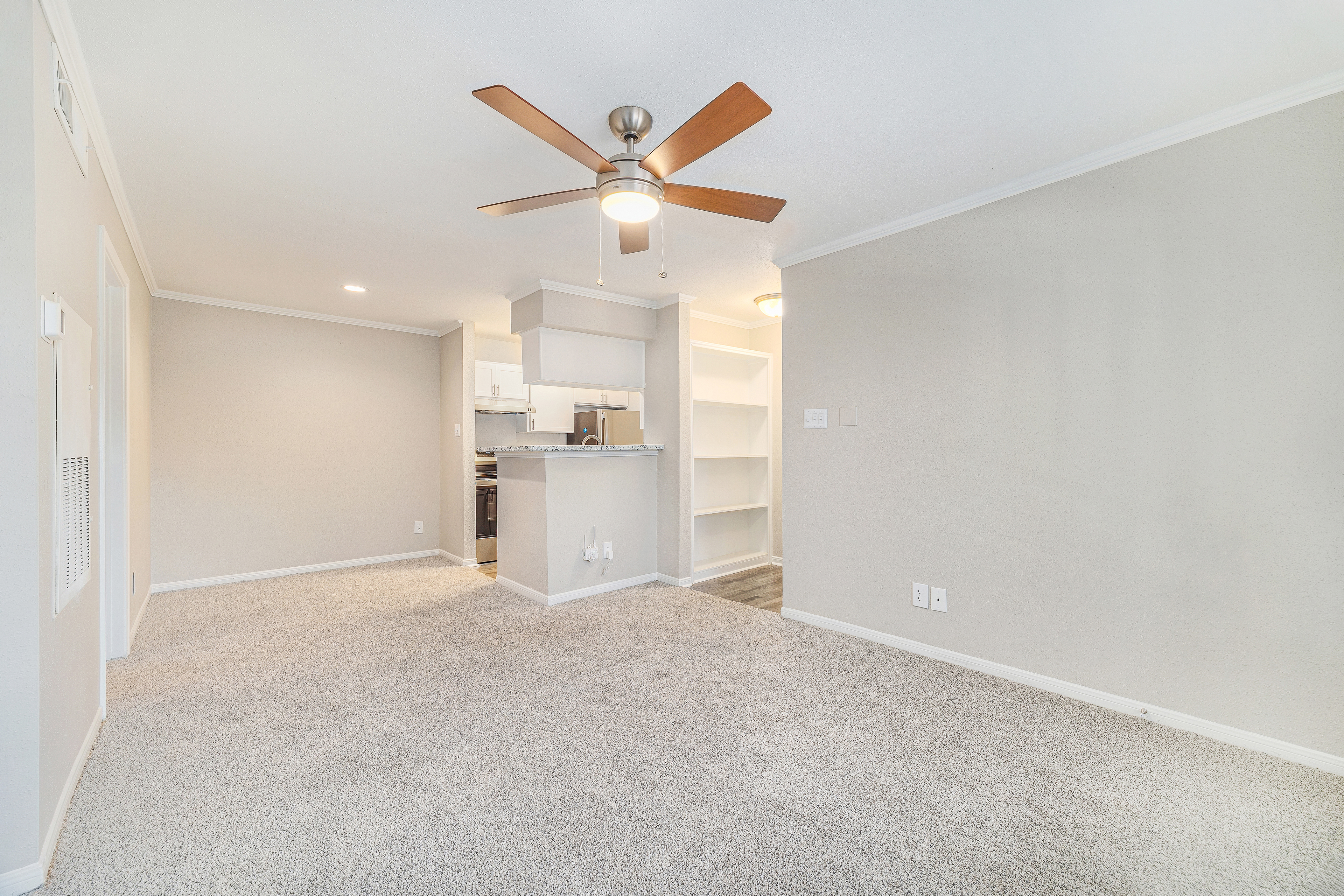 Model at MAA Valleywood luxury apartment homes in The Woodlands, TX