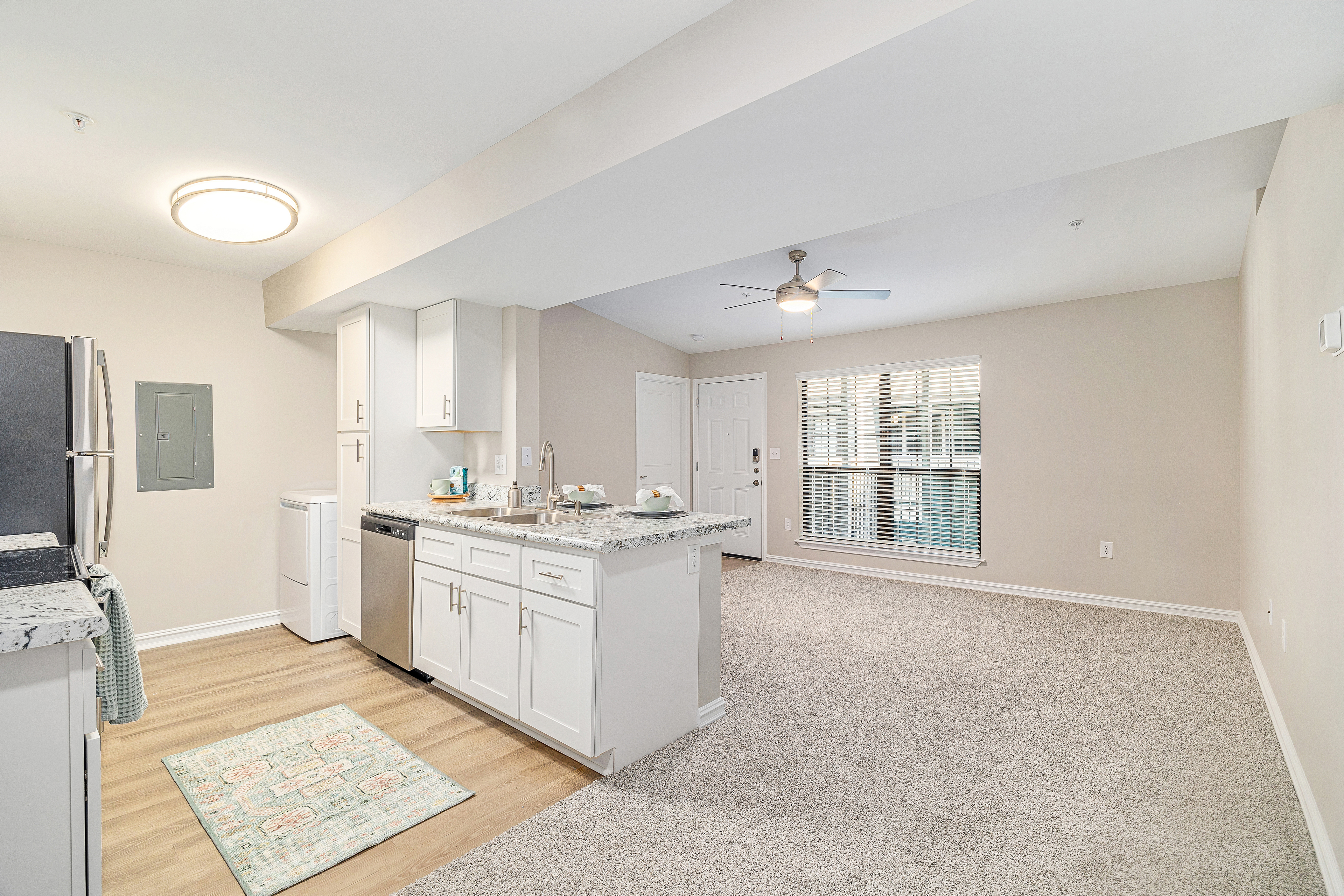 Model at MAA Valleywood luxury apartment homes in The Woodlands, TX