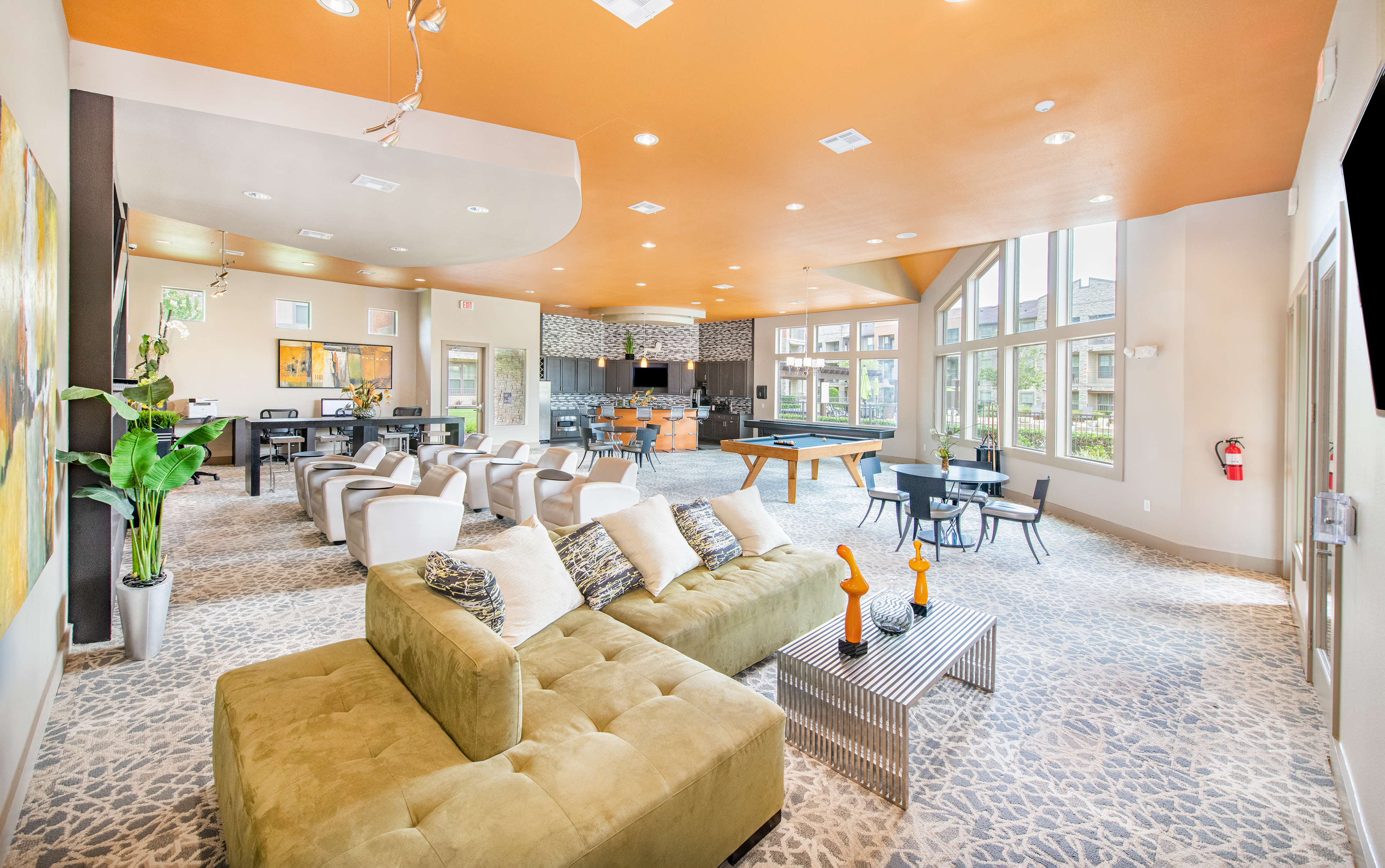 Clubhouse at MAA Vintage Park luxury apartment homes in Houston, TX