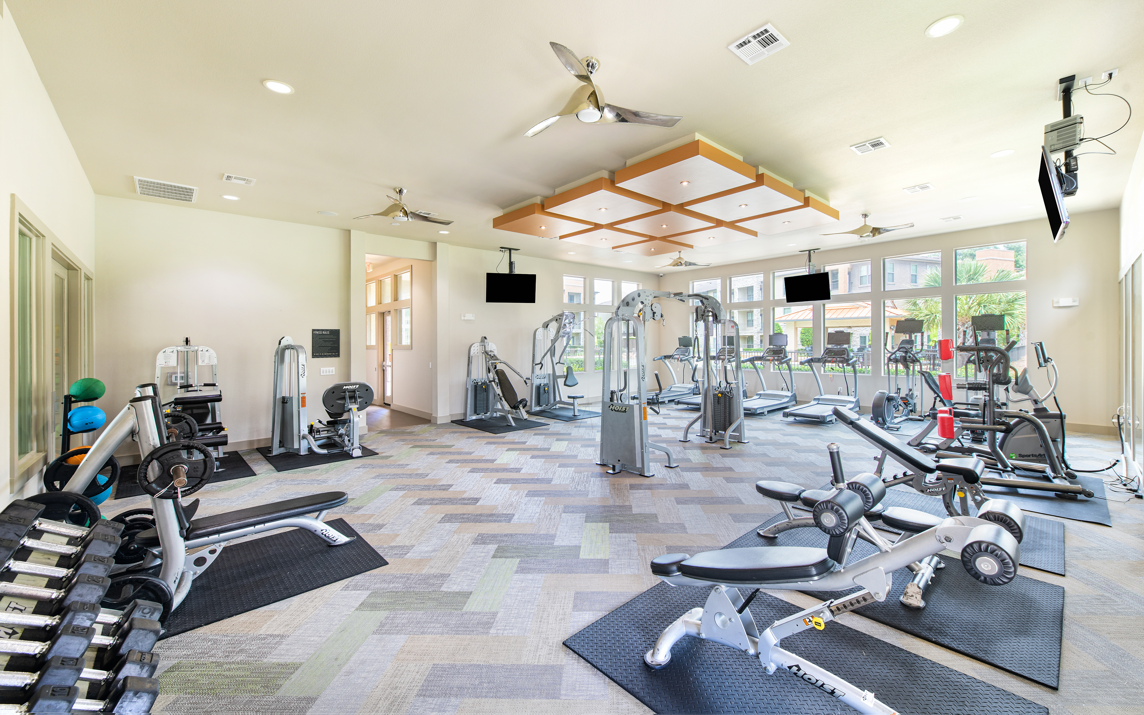 Fitness Center at MAA Vintage Park luxury apartment homes in Houston, TX