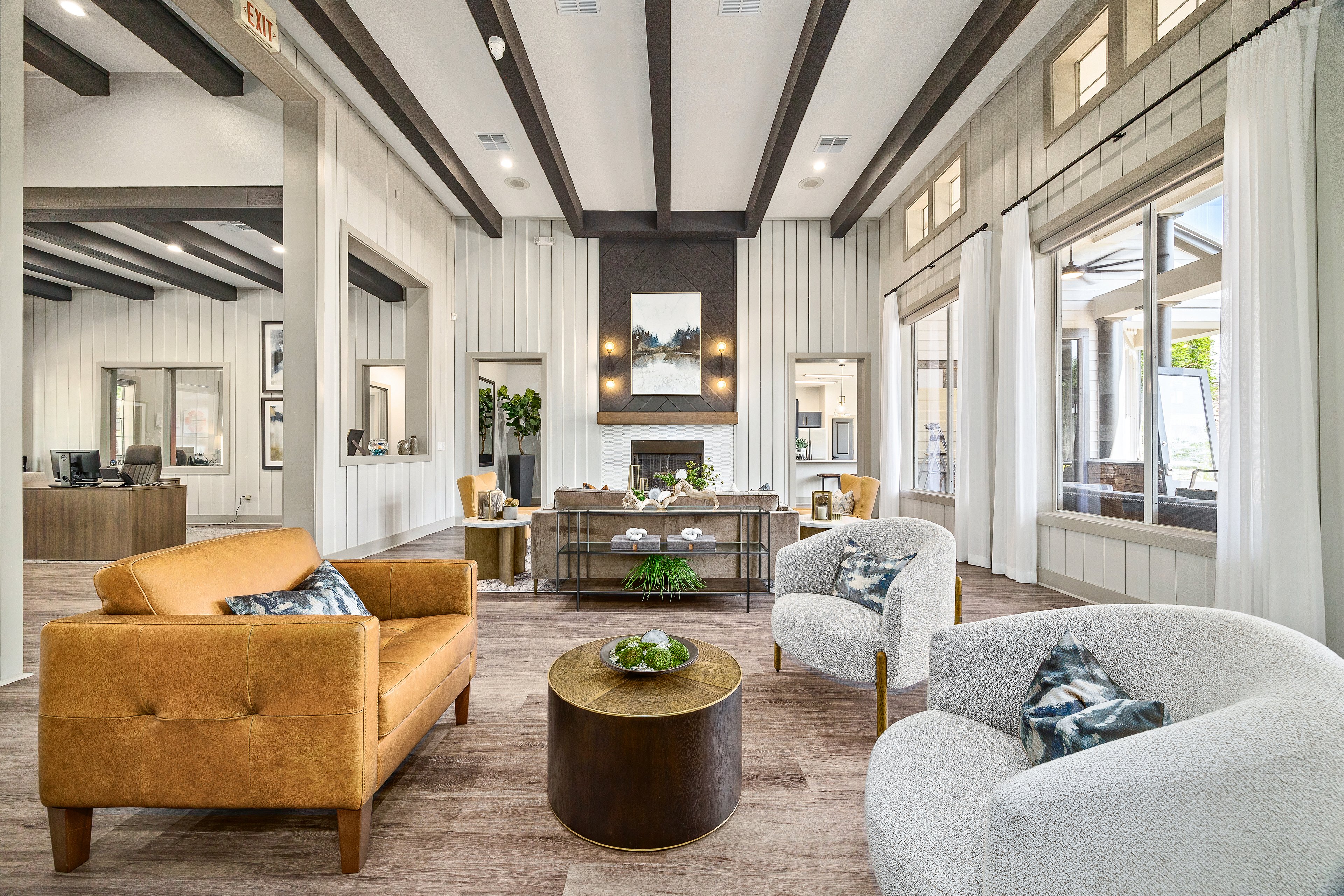 Clubhouse at MAA Woodwind luxury apartment homes in Houston, TX