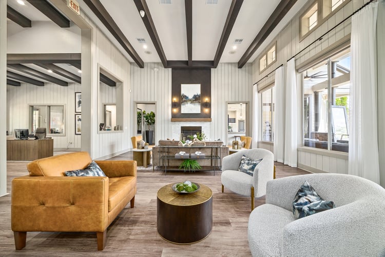 Clubhouse at MAA Woodwind luxury apartment homes in Houston, TX