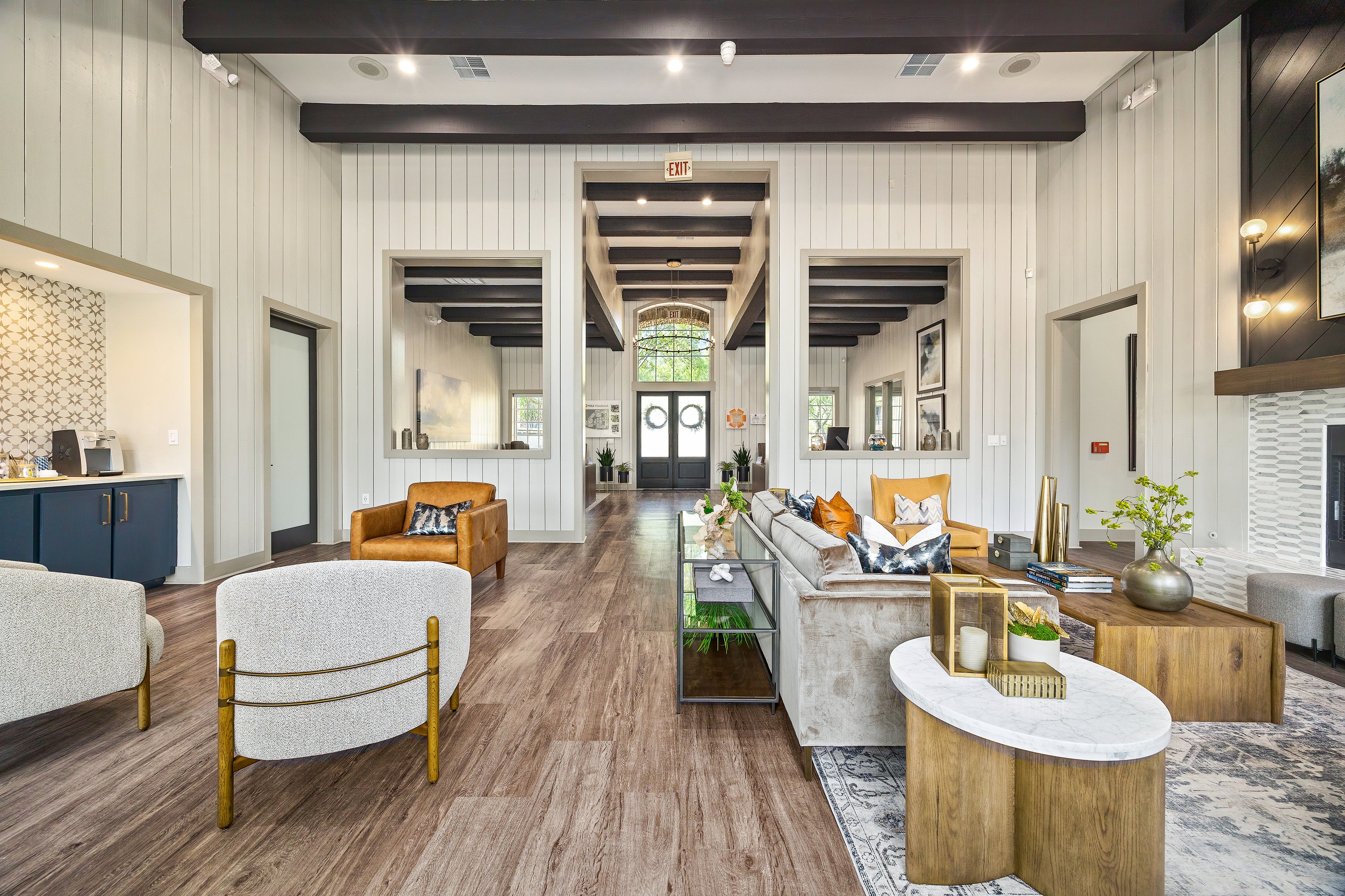 Clubhouse at MAA Woodwind luxury apartment homes in Houston, TX