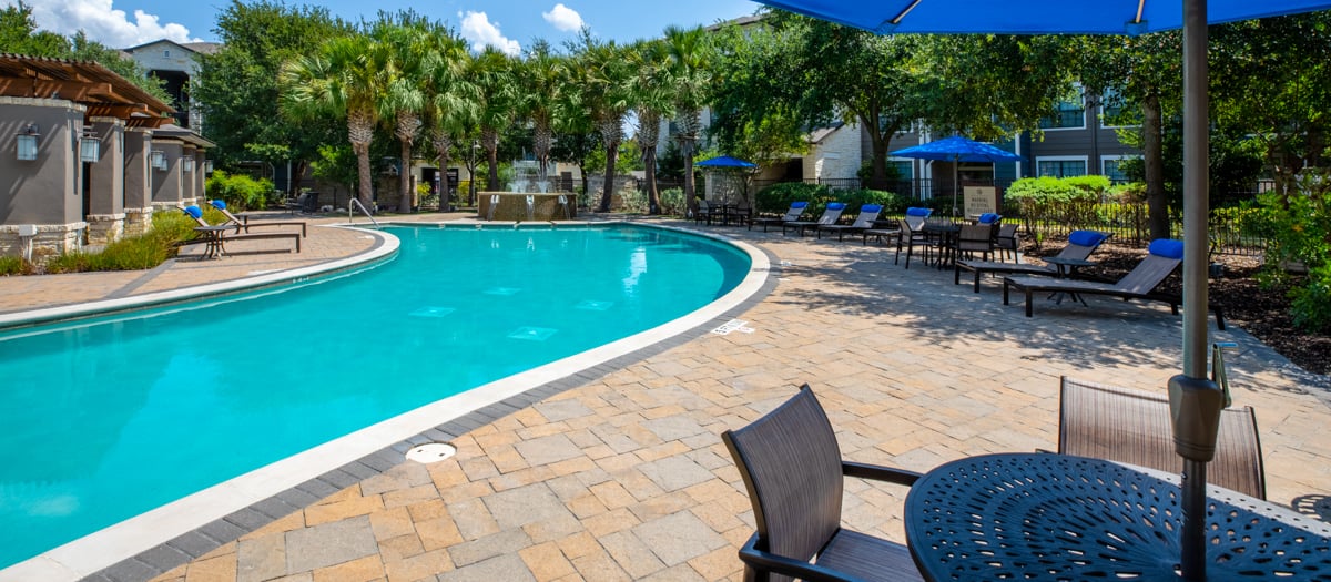 Pool at MAA Westover Hills luxury apartment homes in San Antonio, TX